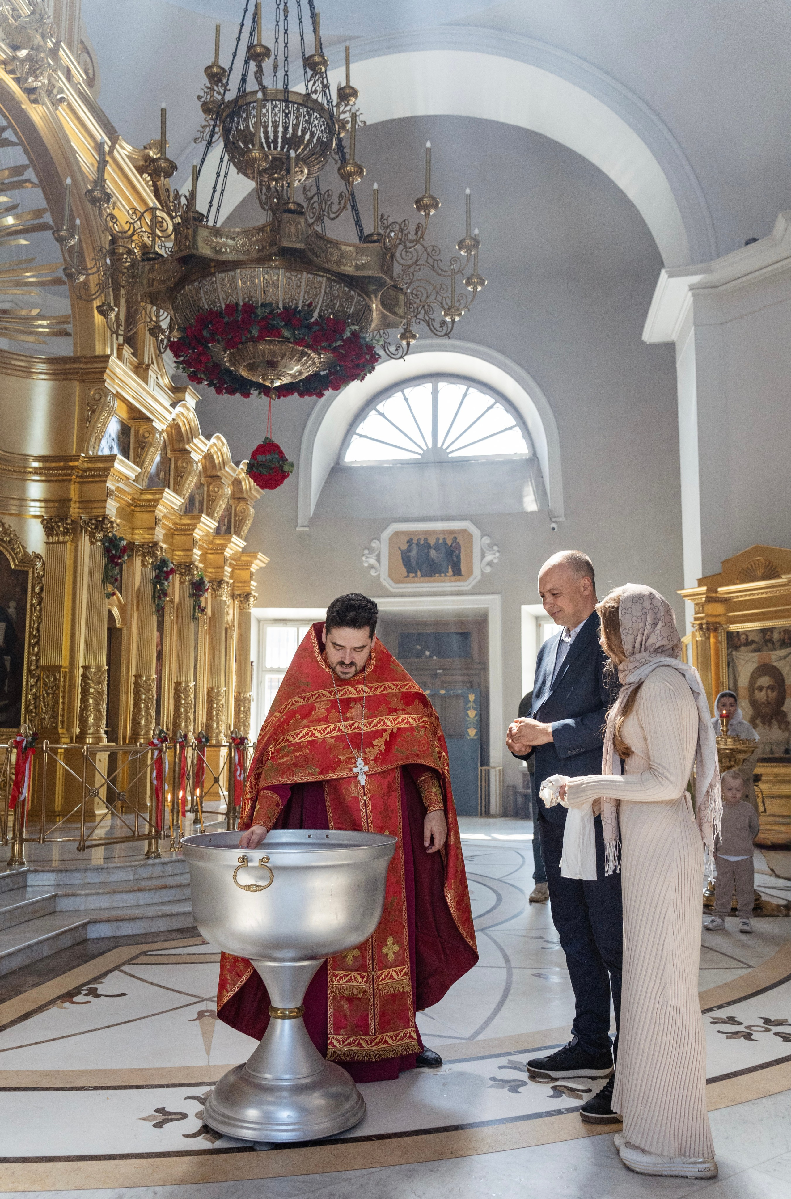 Таинство Крещения (репортажная съемка). Moscow_CPC