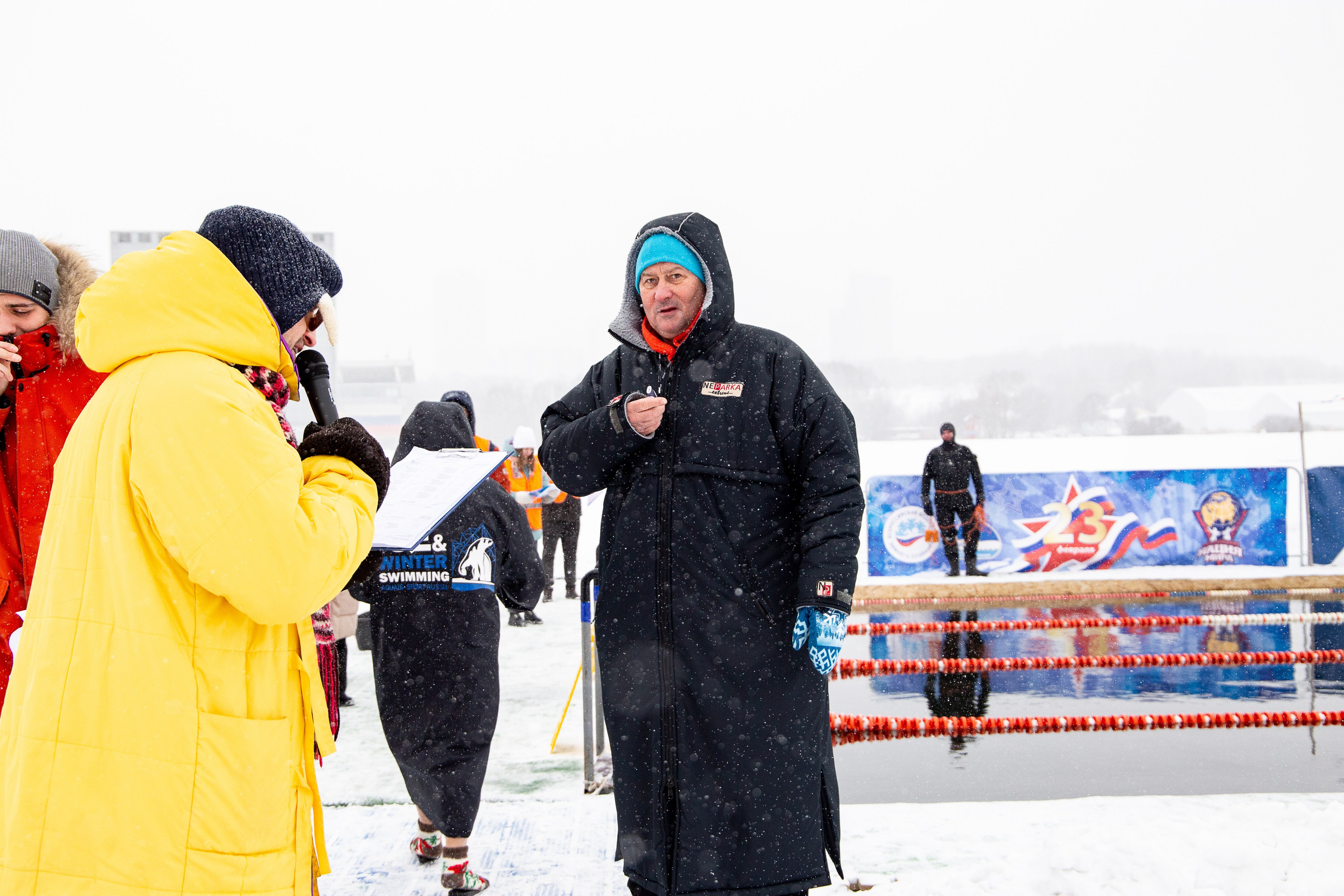 Моржи (спорт). Портретный фотограф в Москве Афанасьева Вера