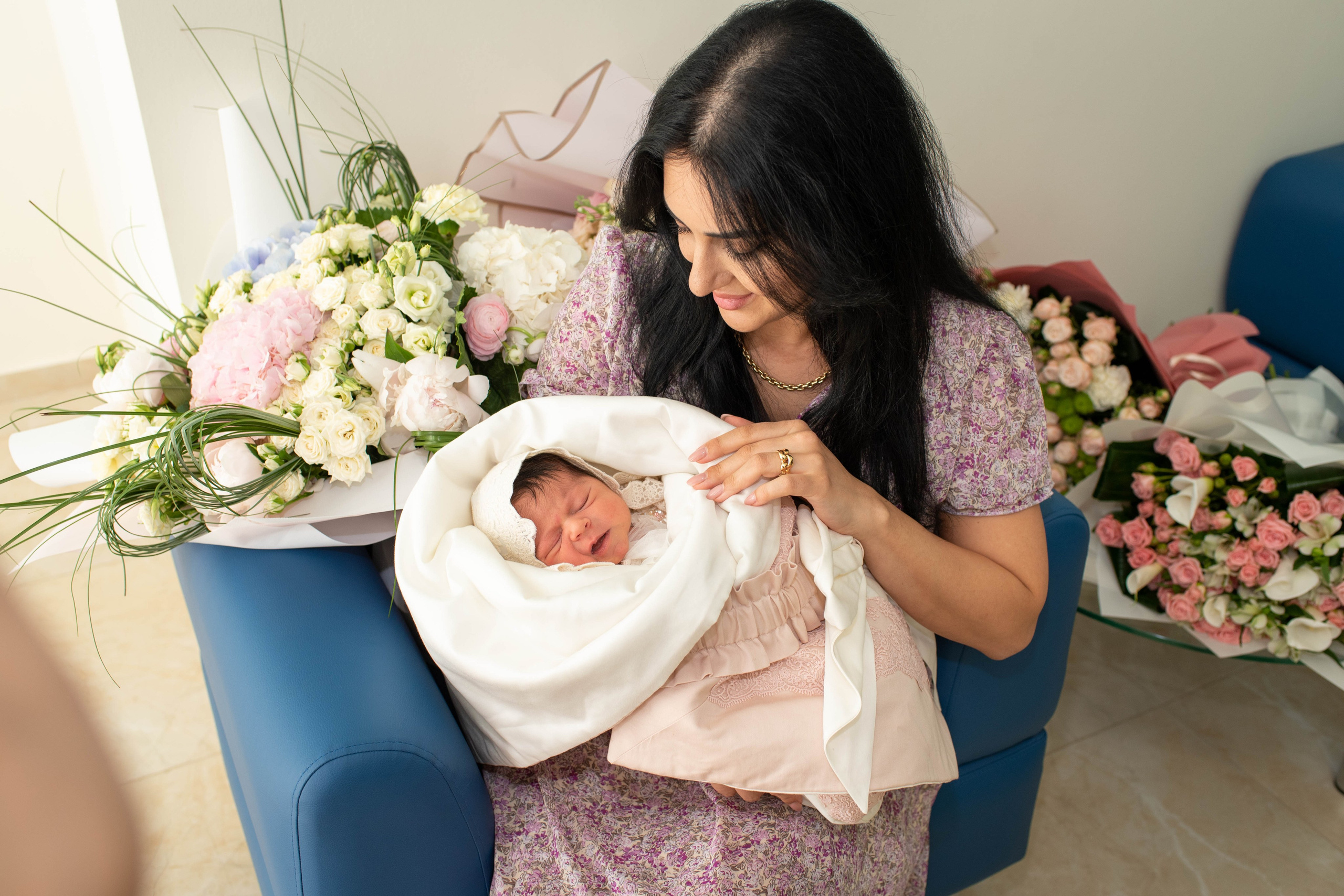 Выписка из роддома. Фотограф на Крещение и Венчание в Туле, детский и семейный фотограф