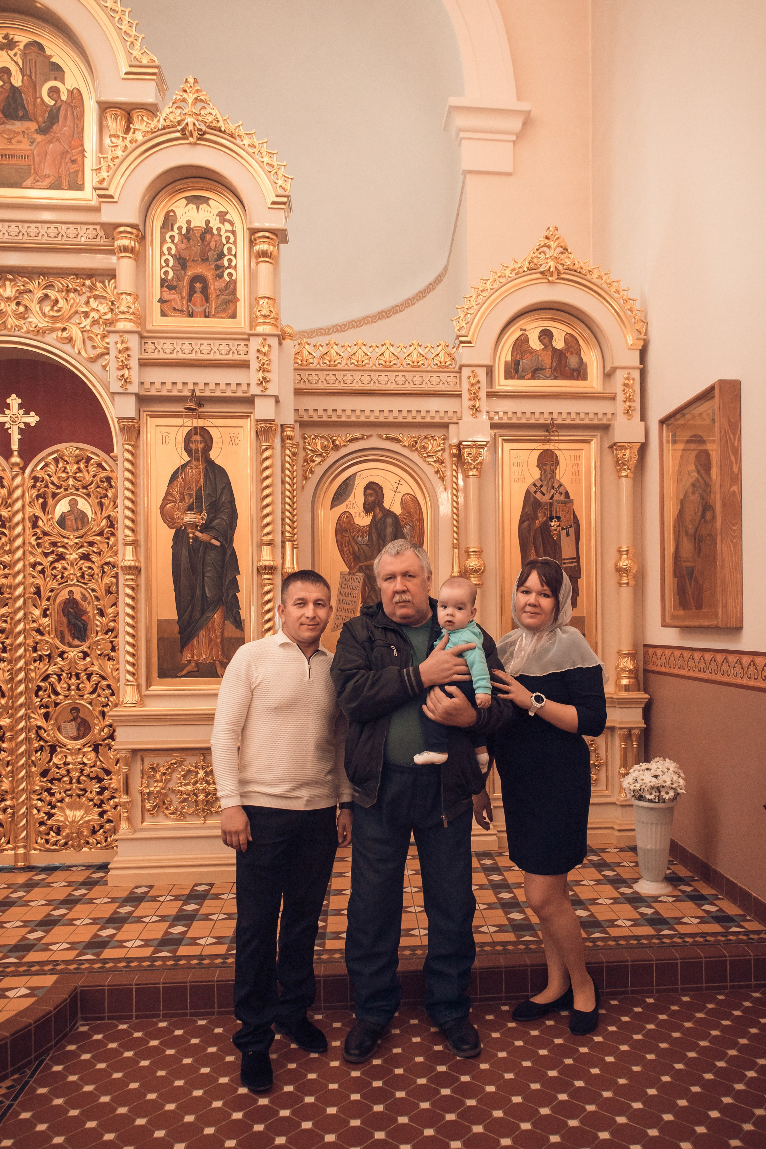 Таинство Крещения Егора. Храм иконы Божией Матери Скоропослушницы. Семейный фотограф в Рязани и Рязанской области