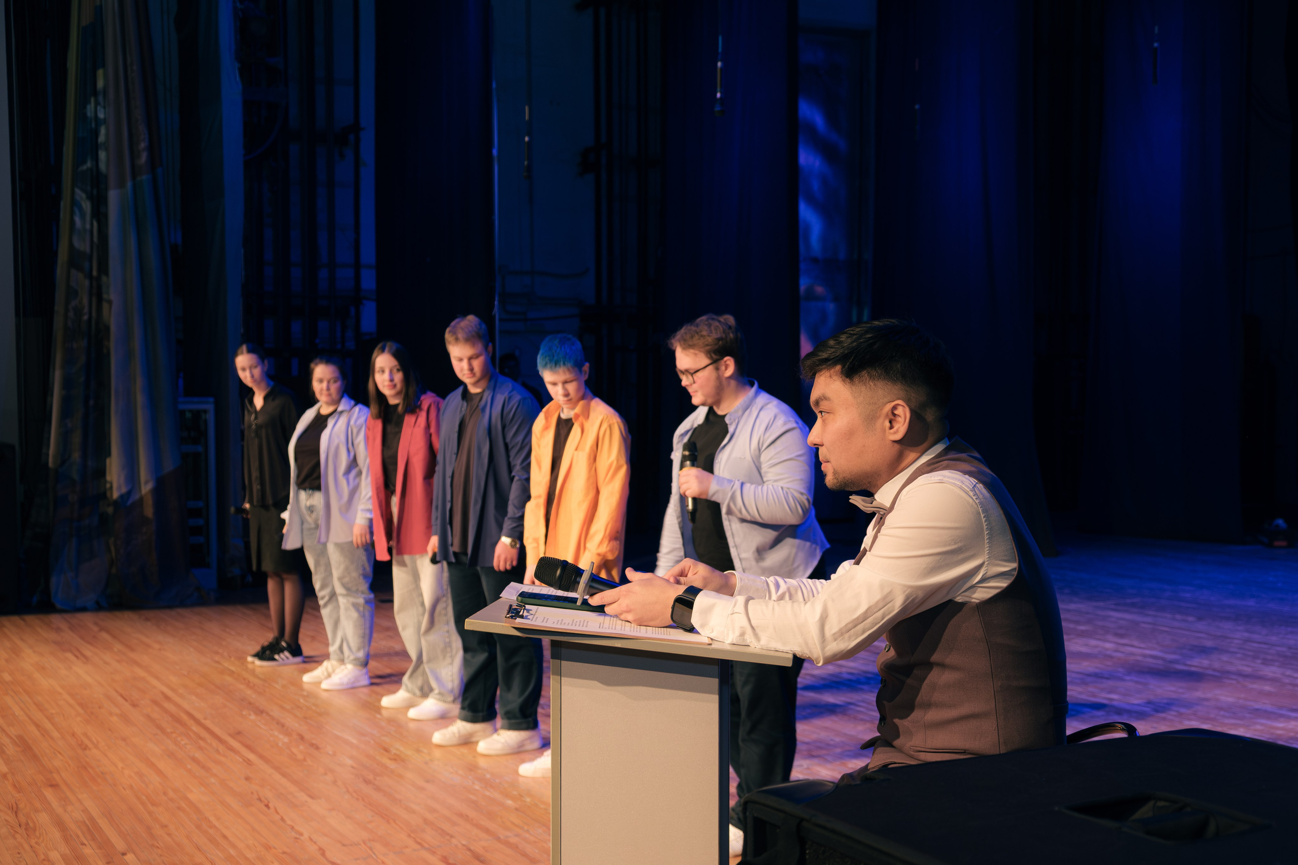 Осенний кубок КВН лиги «Зелёная». Междуреченск. Фотограф — Никита Максимов