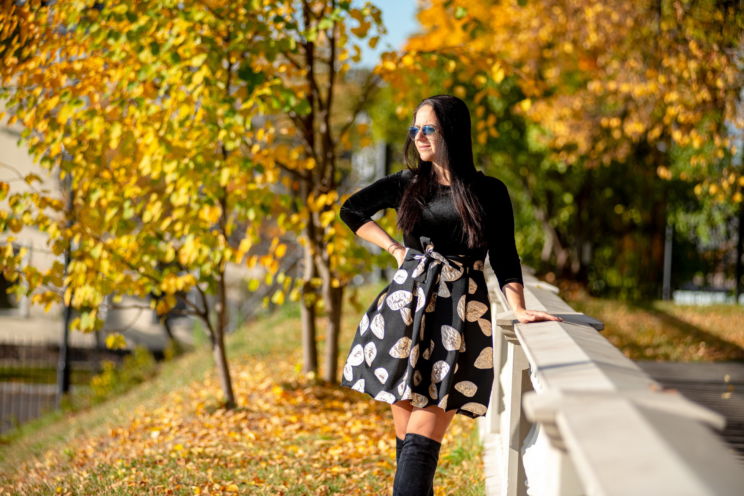 Осенняя фотосессия Кати. Репортажный фотограф в Москве