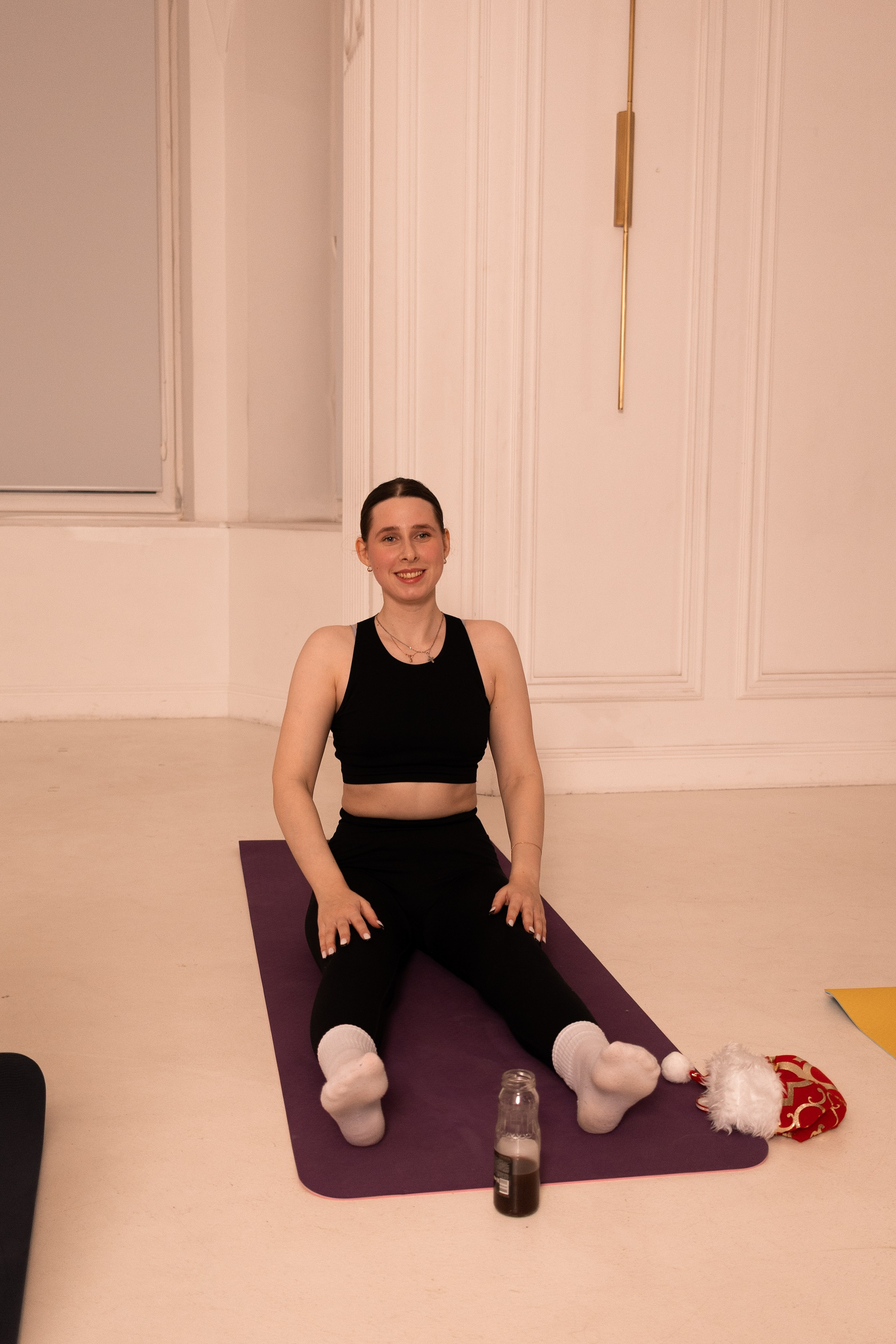 Новогоднее занятие по растяжке. Фотограф в Санкт-Петербурге Смирнова Диана