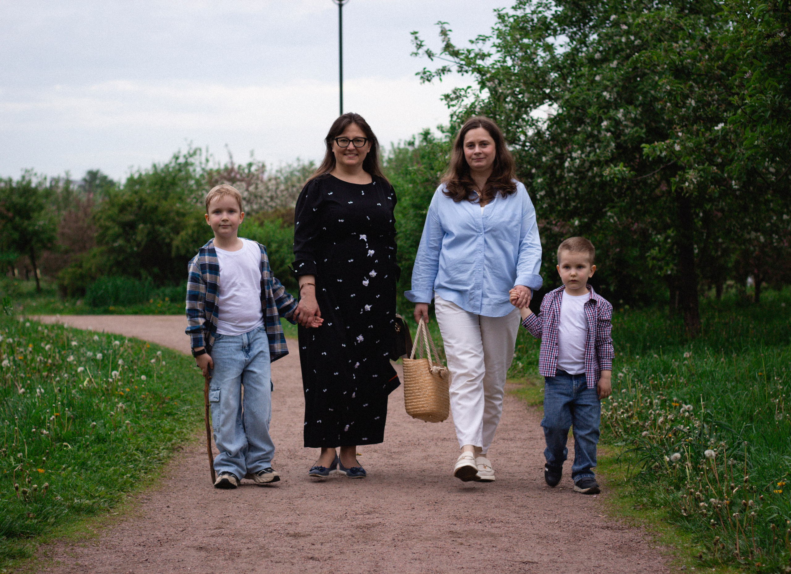Катя, Кирилл, Тёма и Аня. Фотограф в Санкт-Петербурге Смирнова Диана