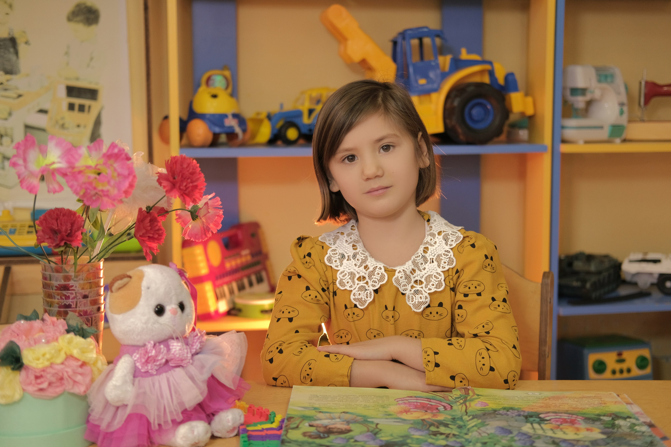 Детский сад портреты 2025. Лиза Рязанцева