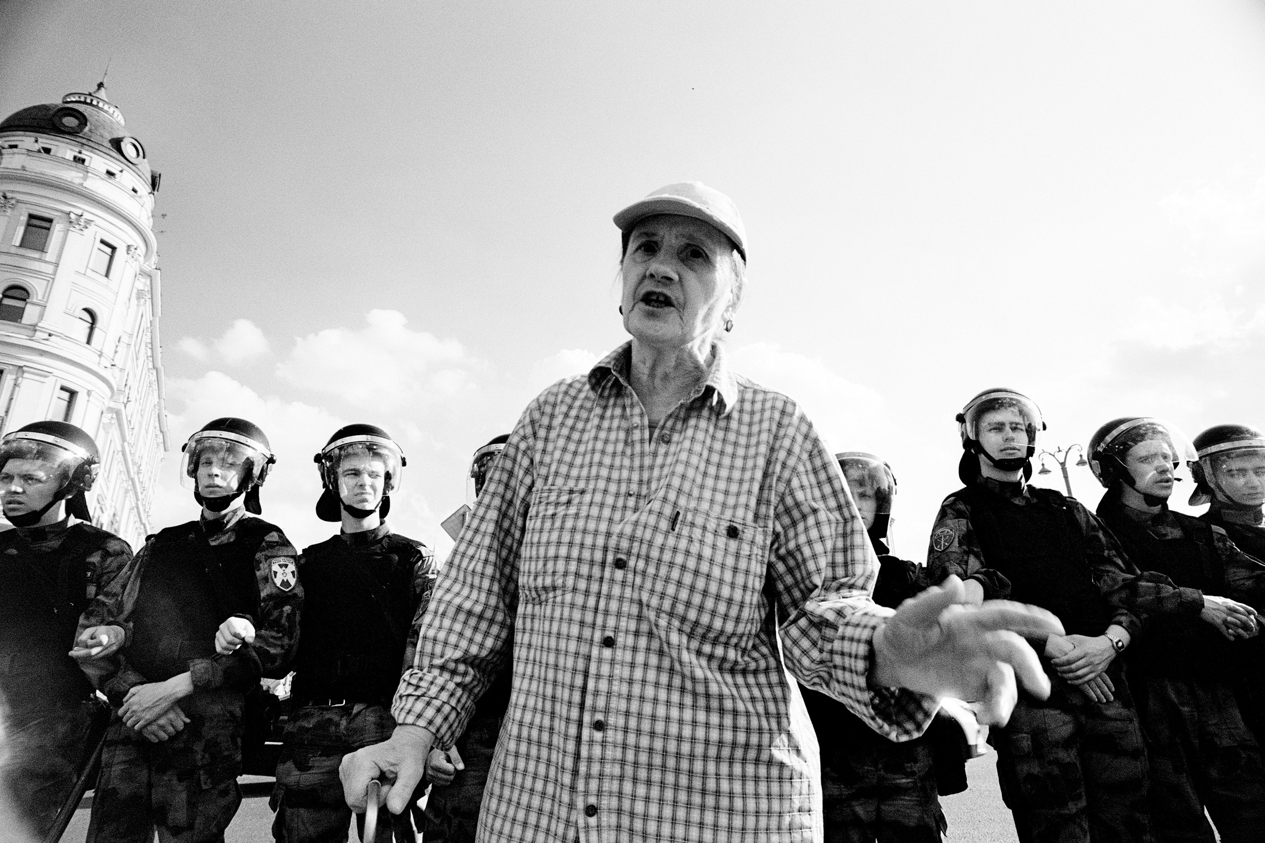 BW. Independent photographer Talib Shillaev