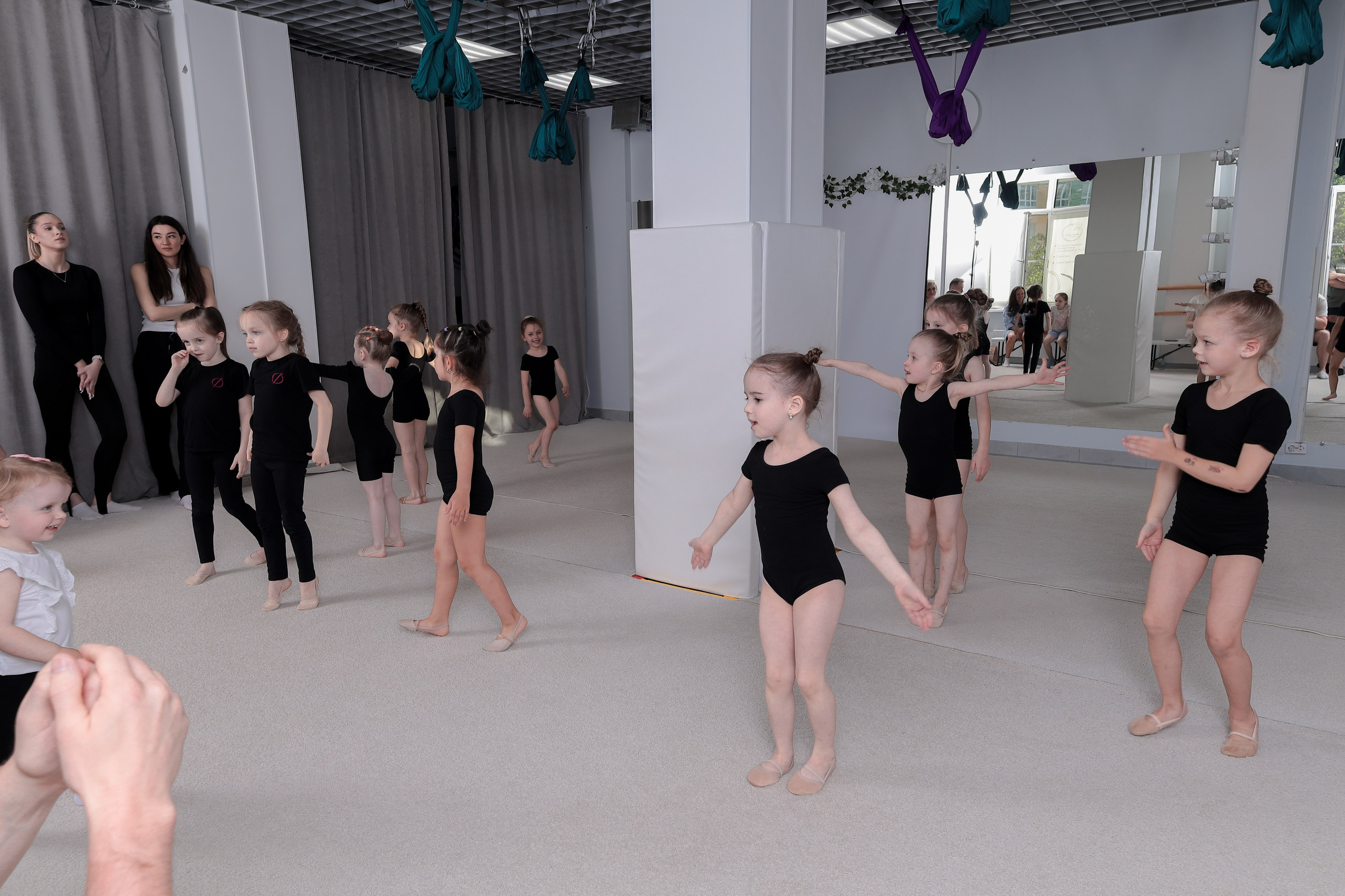 Открытый урок гимнастика. Фотограф Надршина Лилия