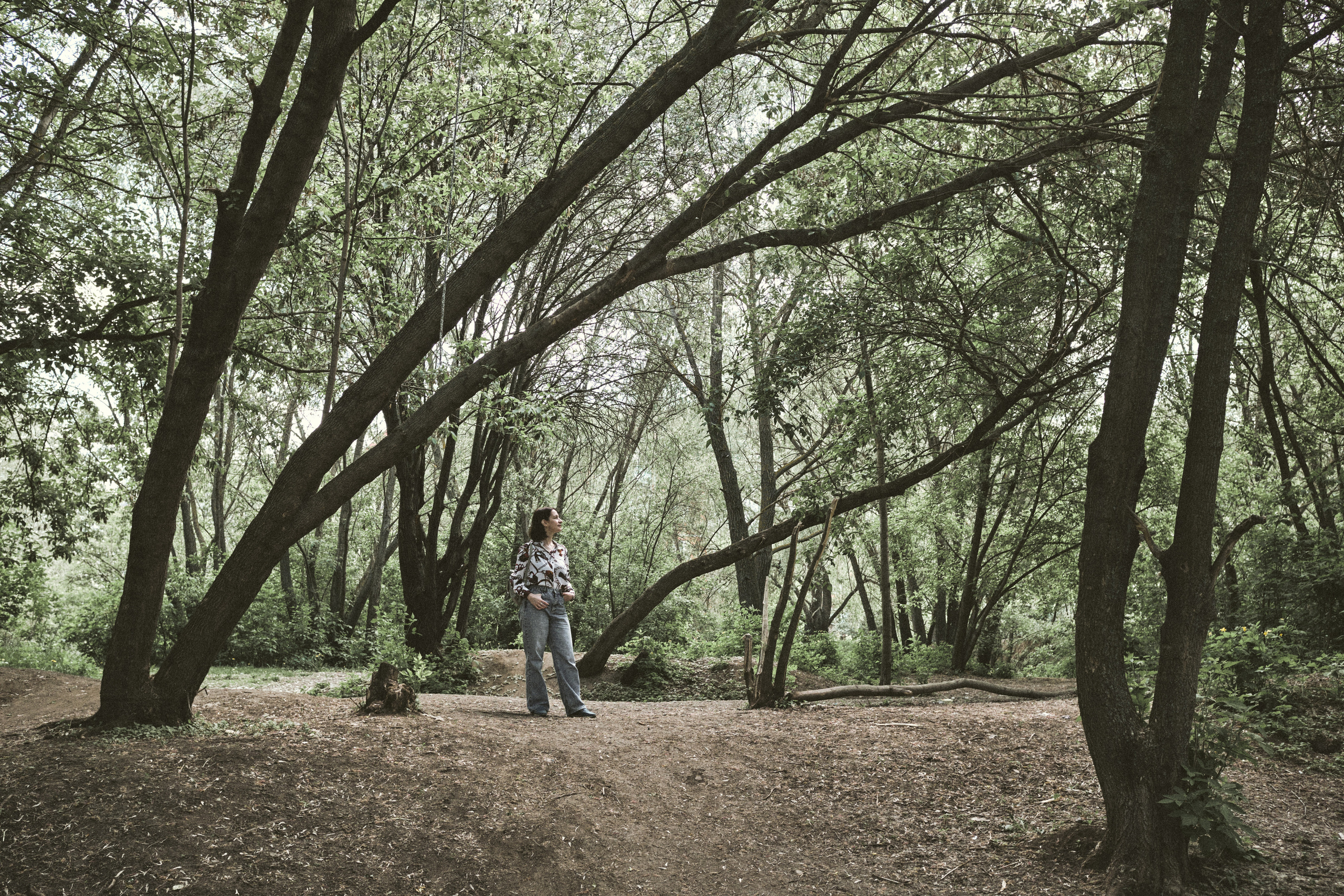 Фотосессия на природе. Подмосковье, взгляд внутрь