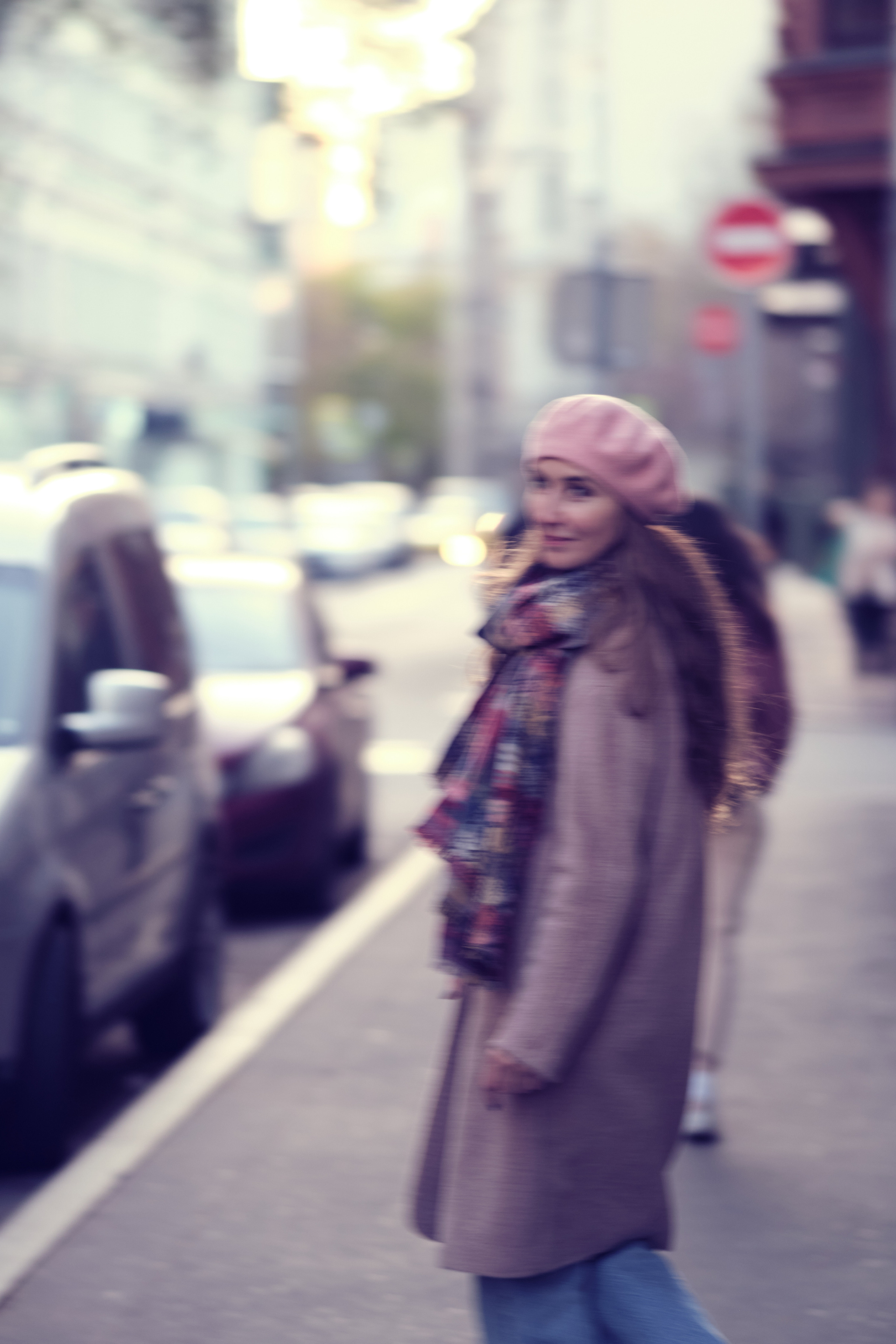 Фотосессия красивой женщины на Патриарших. Елена Павленко. Фотограф. Москва