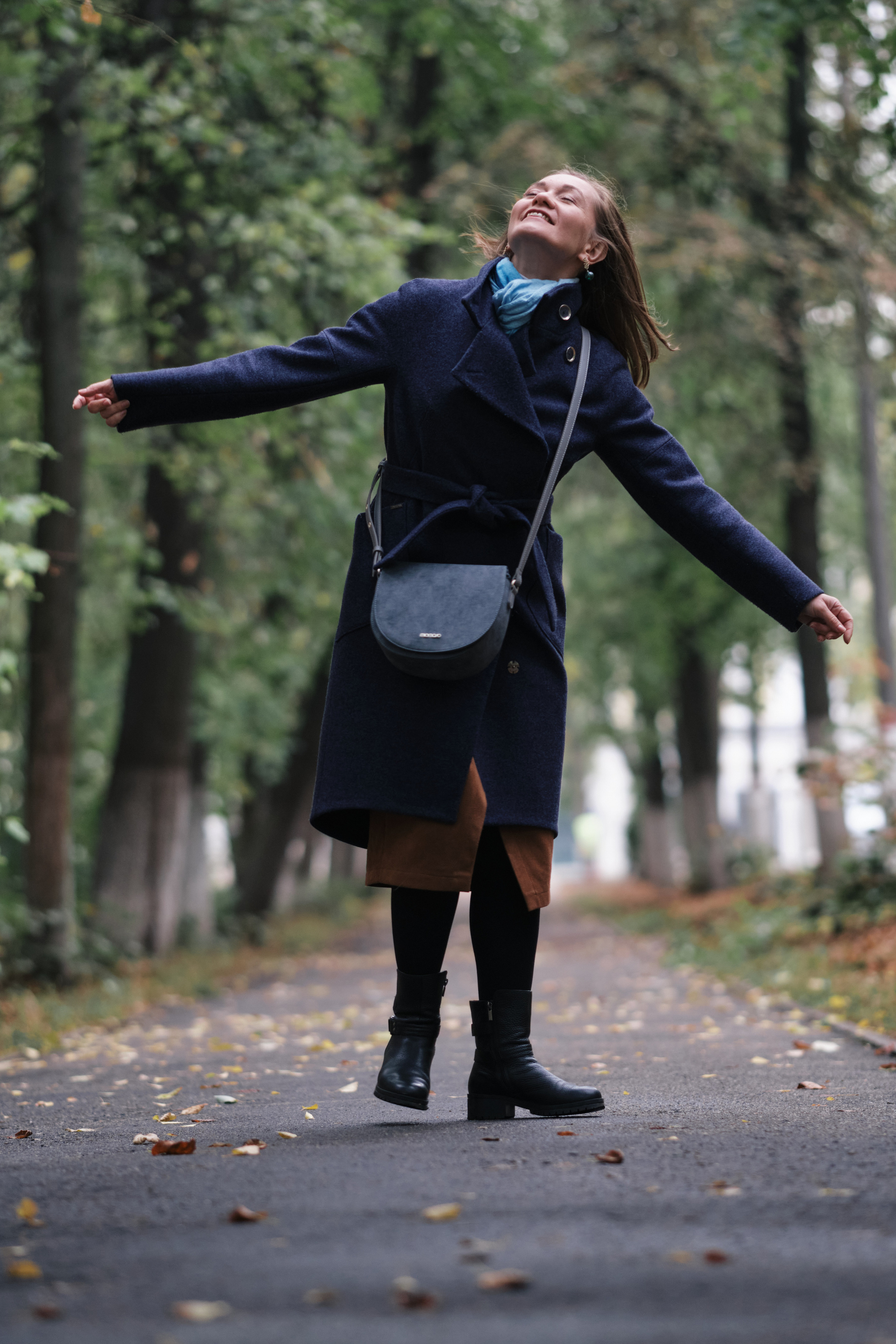 Фотосессия осенью на улицах старого города Жуковский. Елена Павленко. Фотограф. Москва