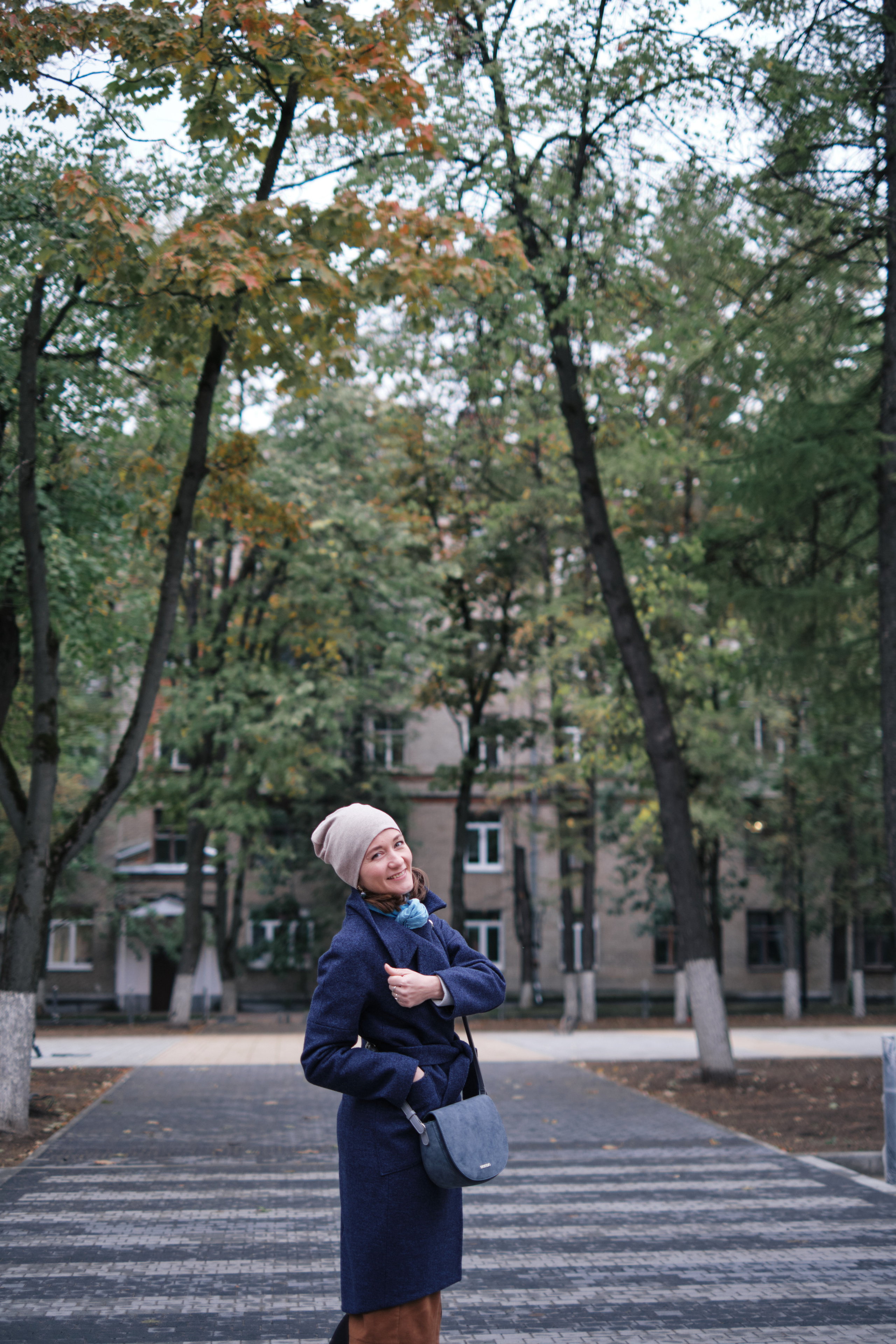 Фотосессия осенью на улицах старого города Жуковский. Елена Павленко. Фотограф. Москва