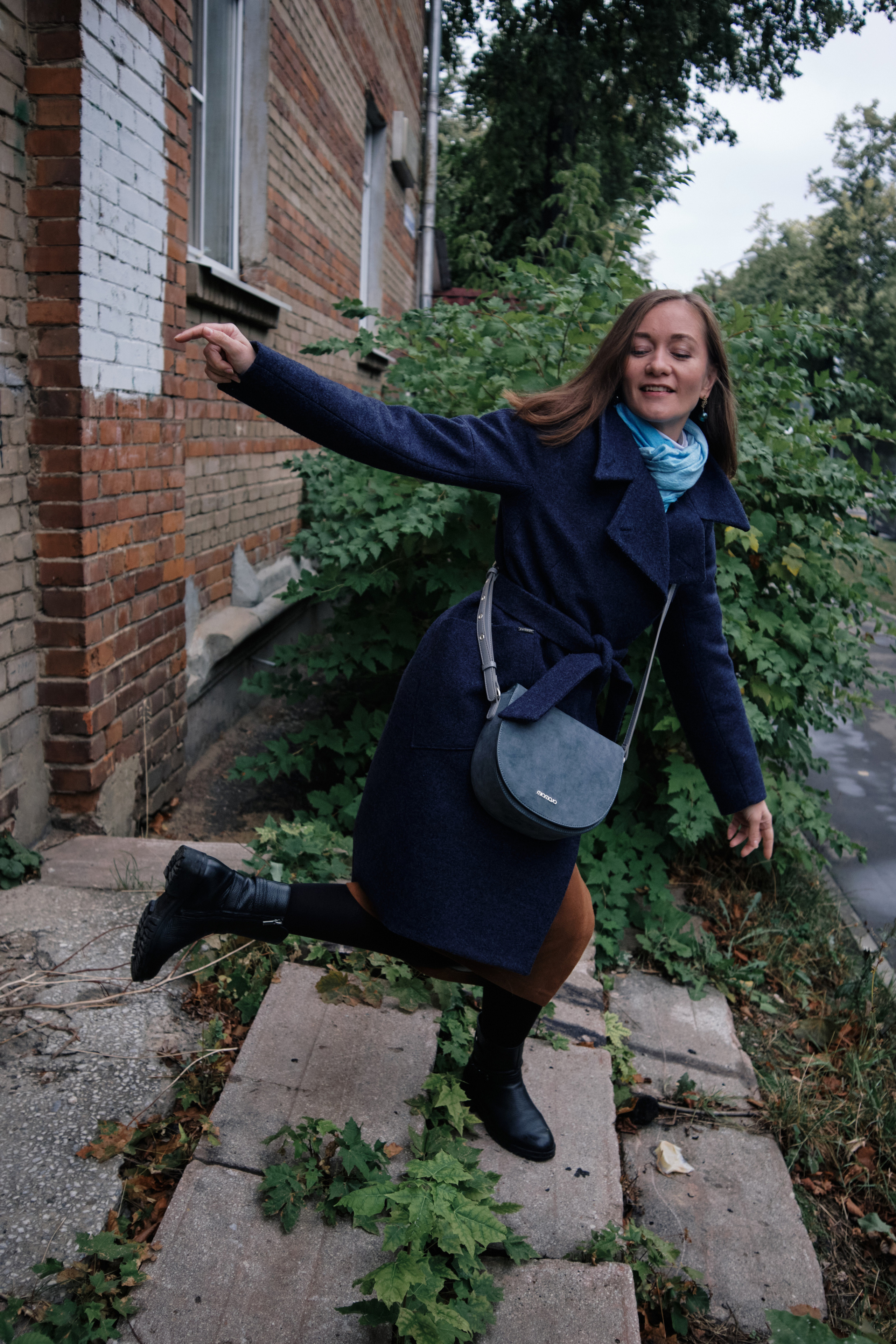 Фотосессия осенью на улицах старого города Жуковский. Елена Павленко. Фотограф. Москва