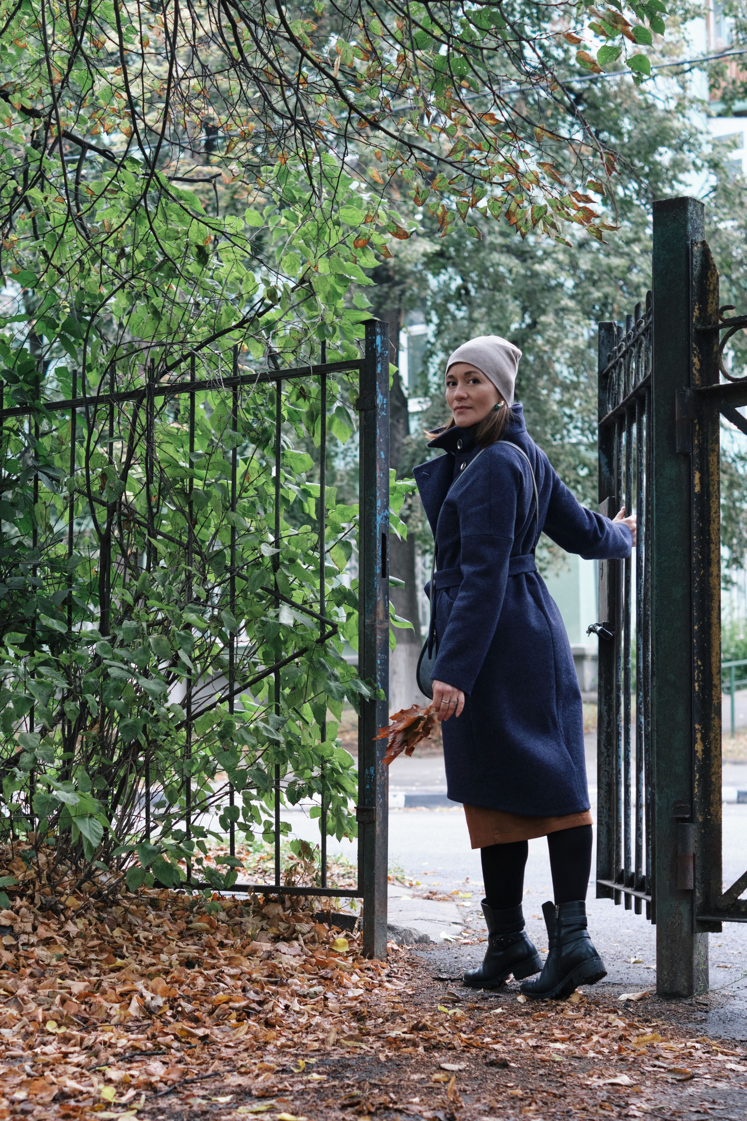 Фотосессия осенью на улицах старого города Жуковский. Елена Павленко. Фотограф. Москва