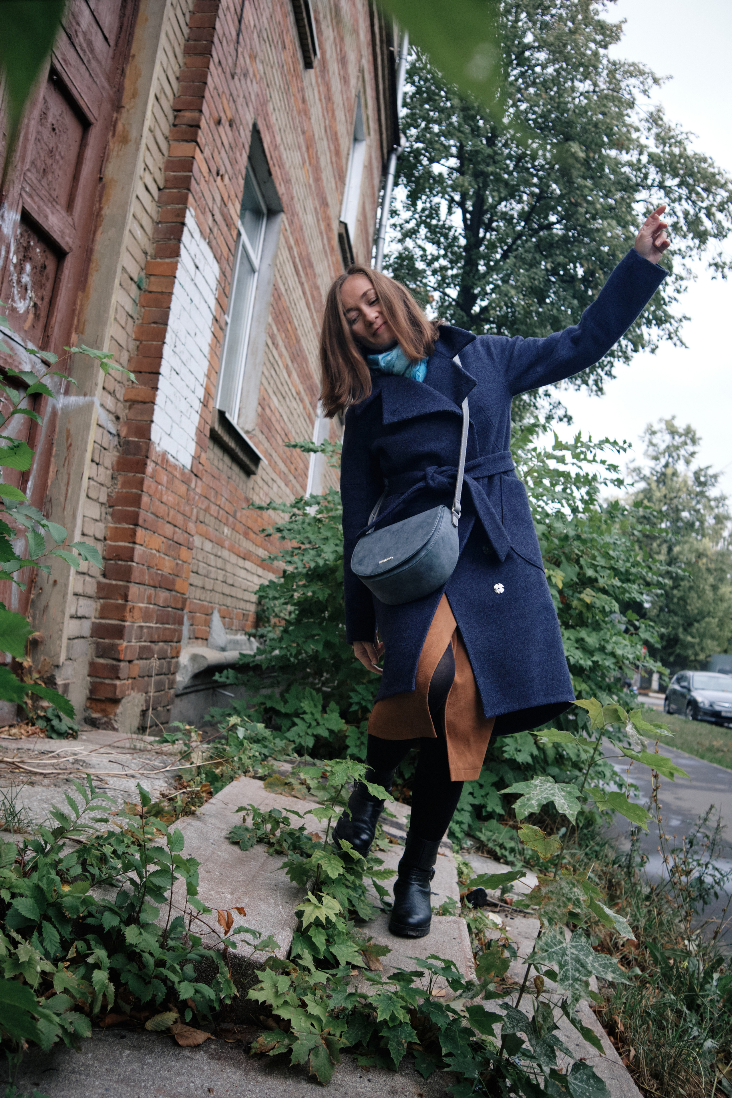 Фотосессия осенью на улицах старого города Жуковский. Елена Павленко. Фотограф. Москва