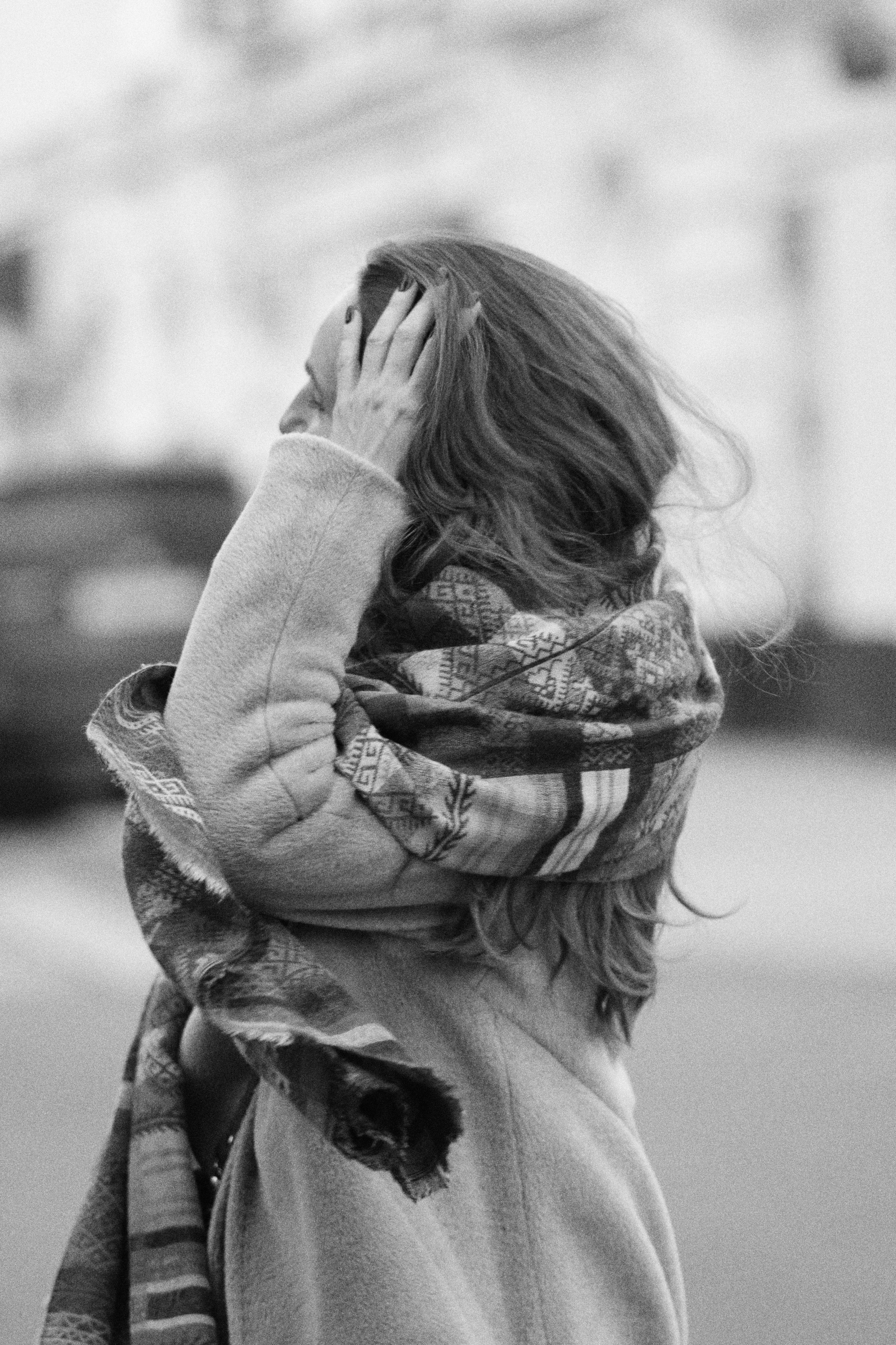 Фотосессия красивой женщины на Патриарших. Елена Павленко. Фотограф. Москва