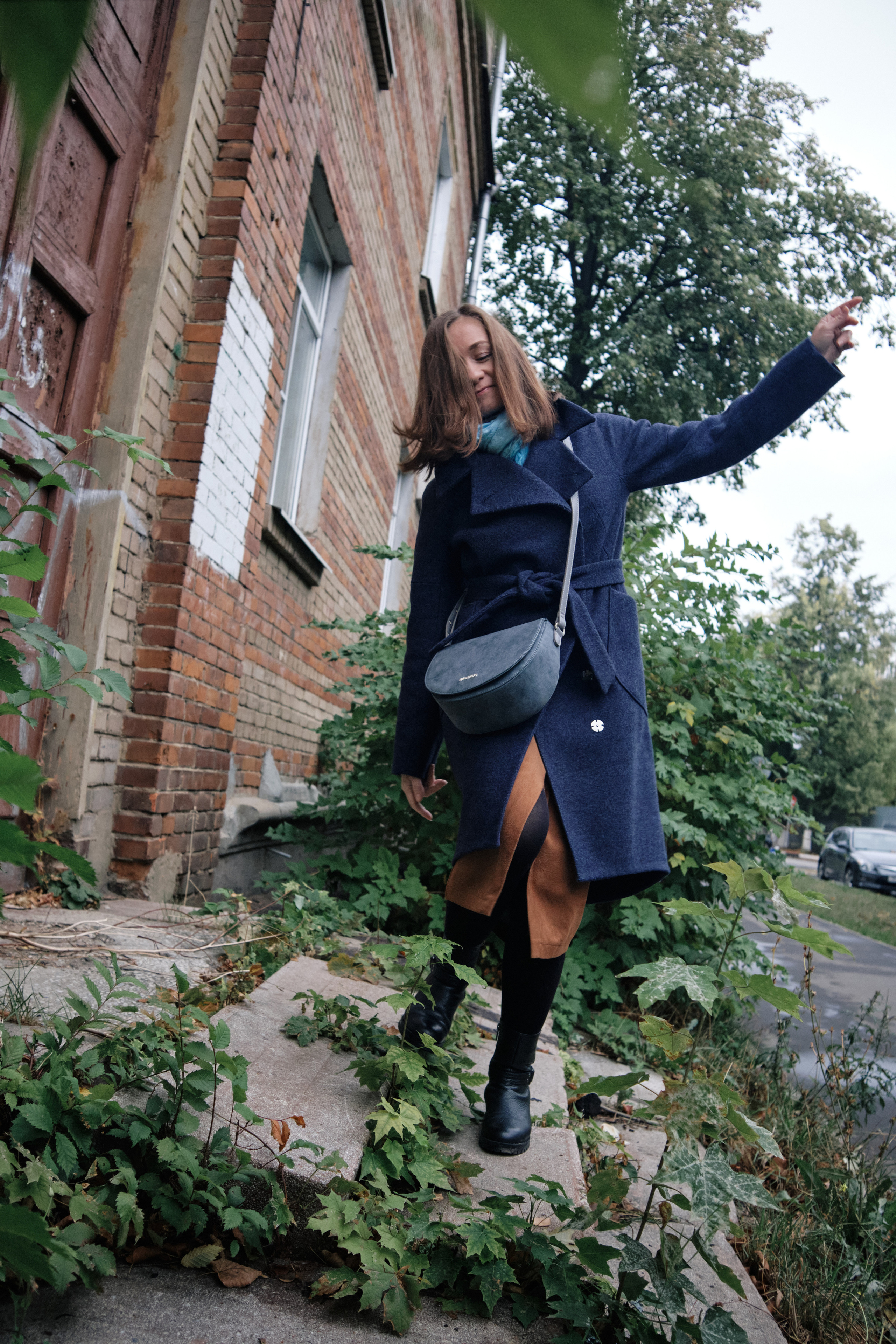 Фотосессия осенью на улицах старого города Жуковский. Елена Павленко. Фотограф. Москва