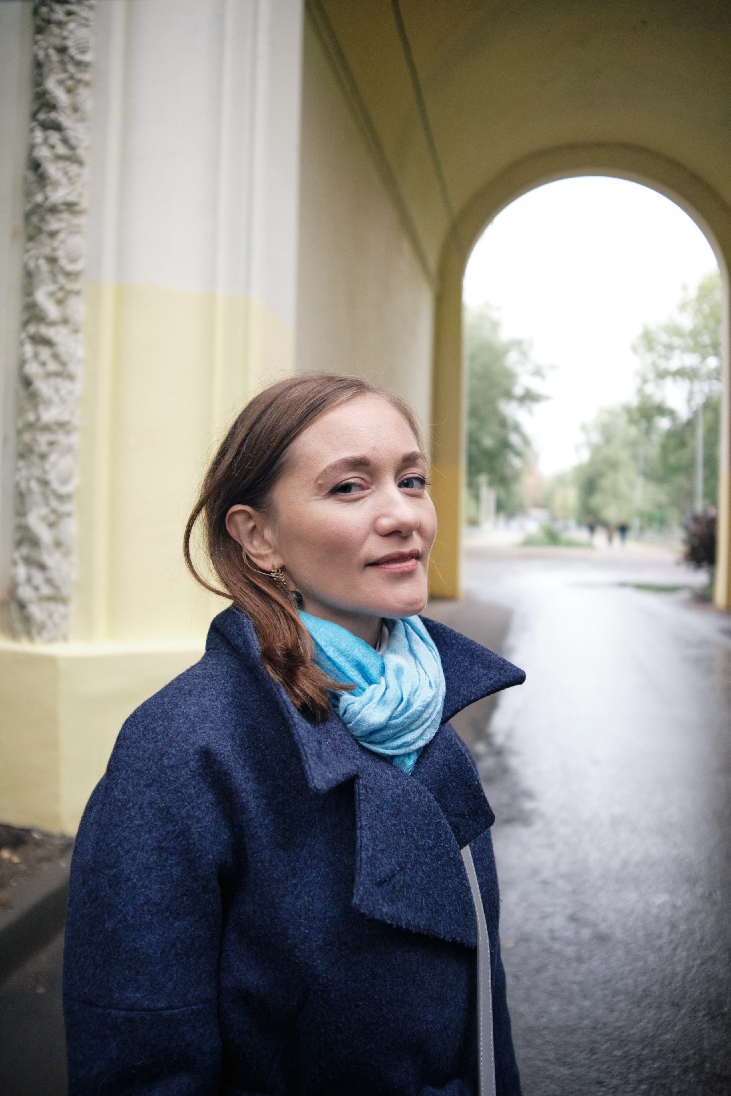 Фотосессия осенью на улицах старого города Жуковский. Елена Павленко. Фотограф. Москва