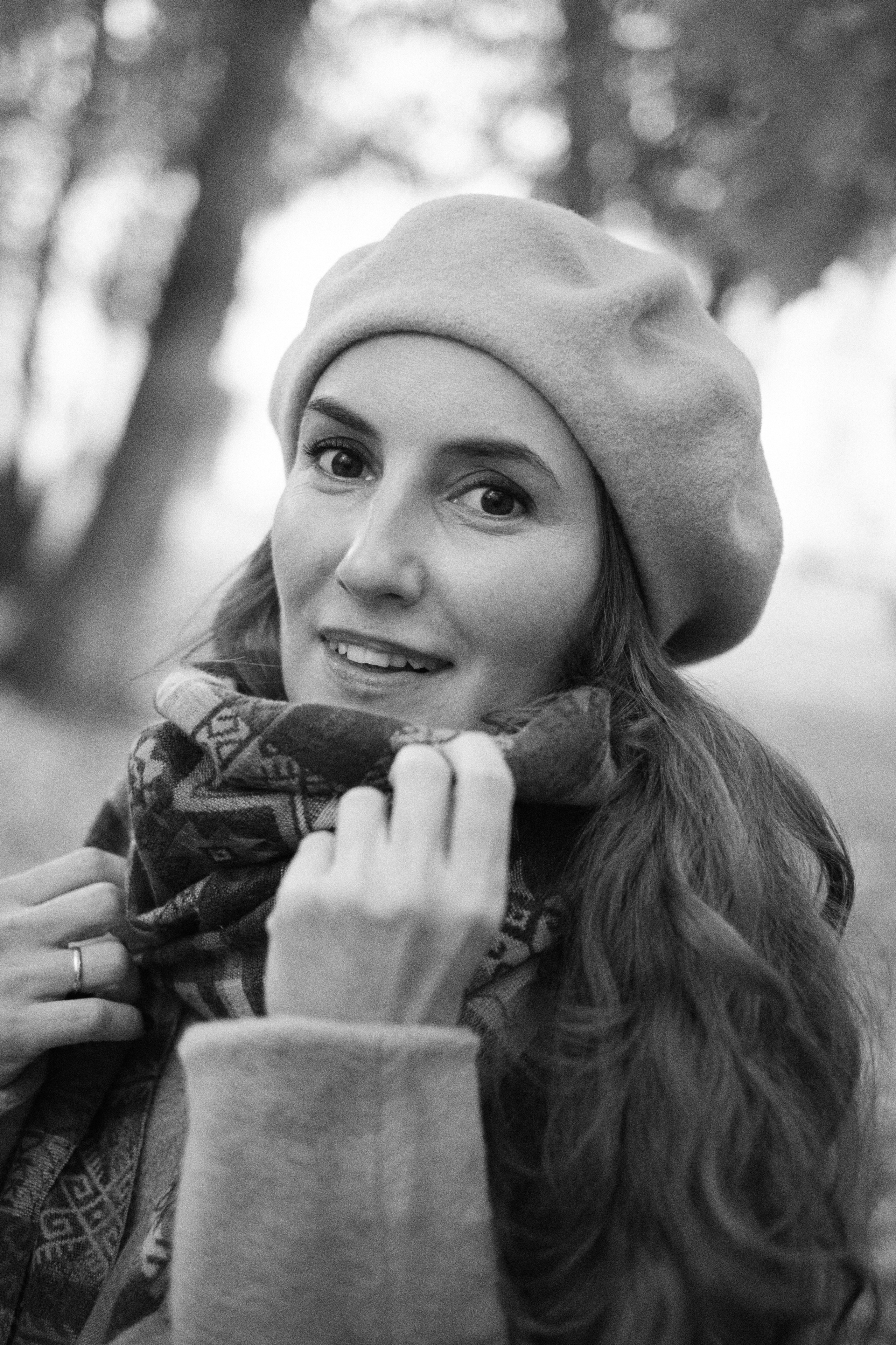 Фотосессия красивой женщины на Патриарших. Елена Павленко. Фотограф. Москва