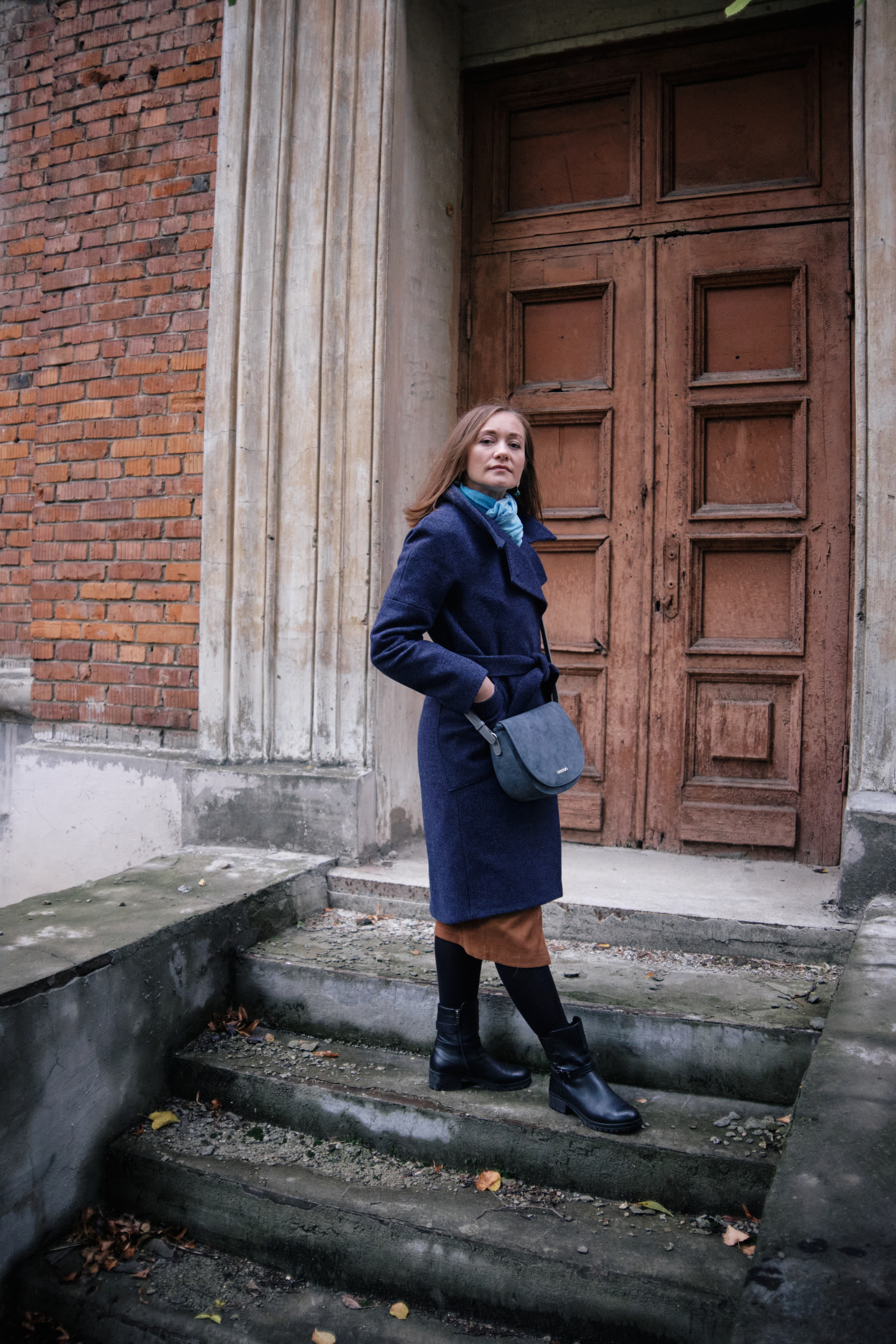 Фотосессия осенью на улицах старого города Жуковский. Елена Павленко. Фотограф. Москва