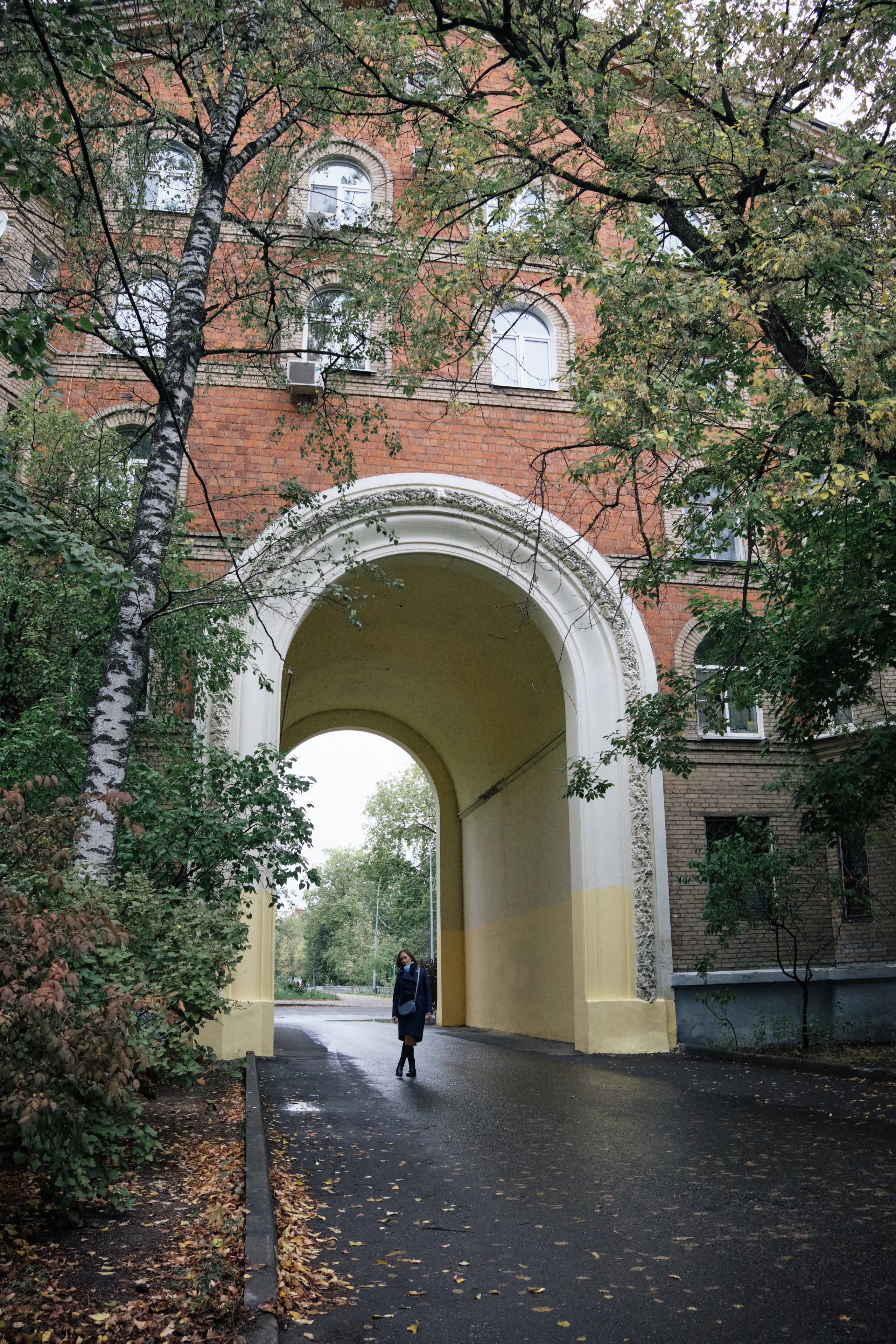 Фотосессия осенью на улицах старого города Жуковский. Елена Павленко. Фотограф. Москва