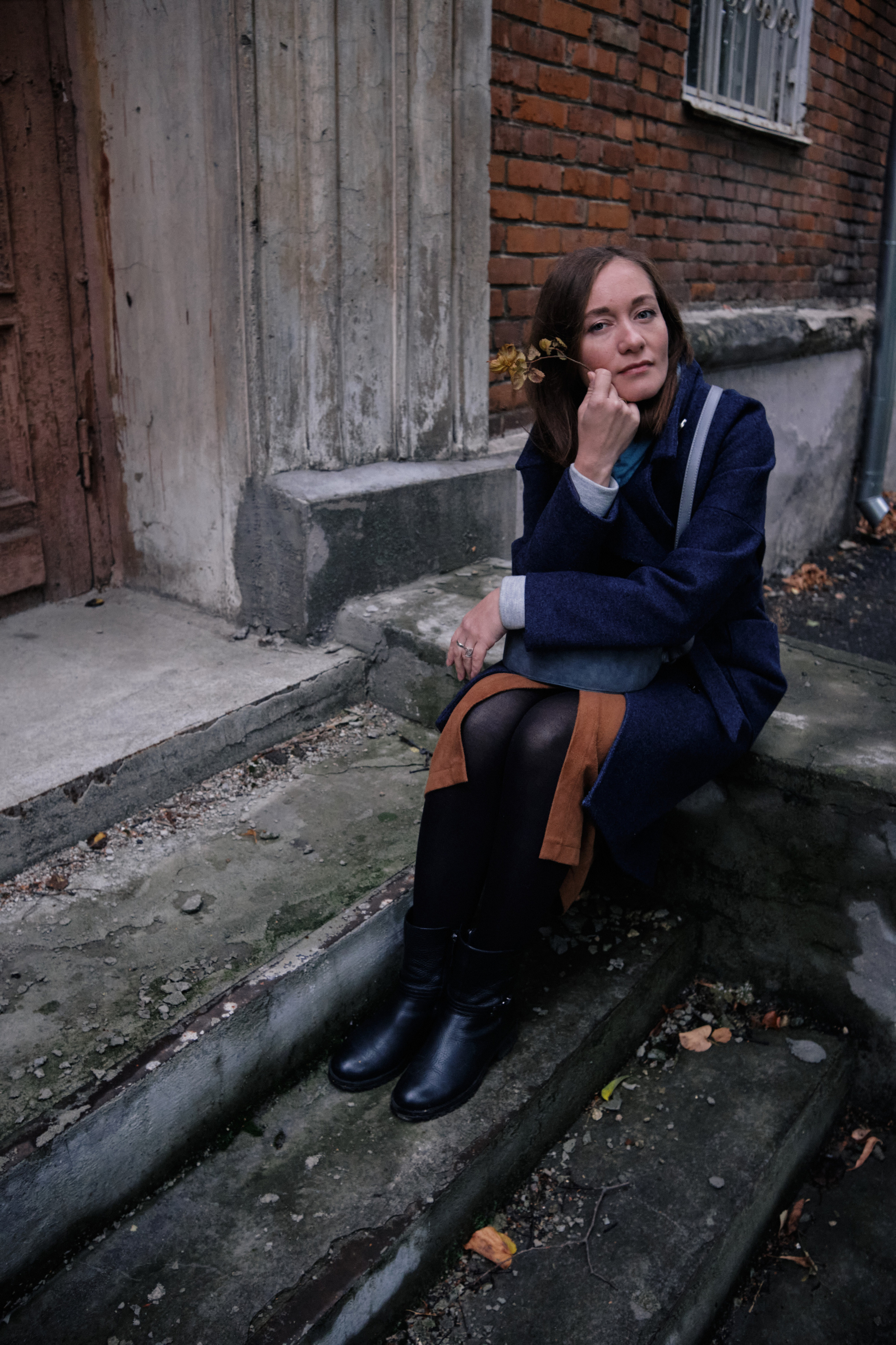 Фотосессия осенью на улицах старого города Жуковский. Елена Павленко. Фотограф. Москва