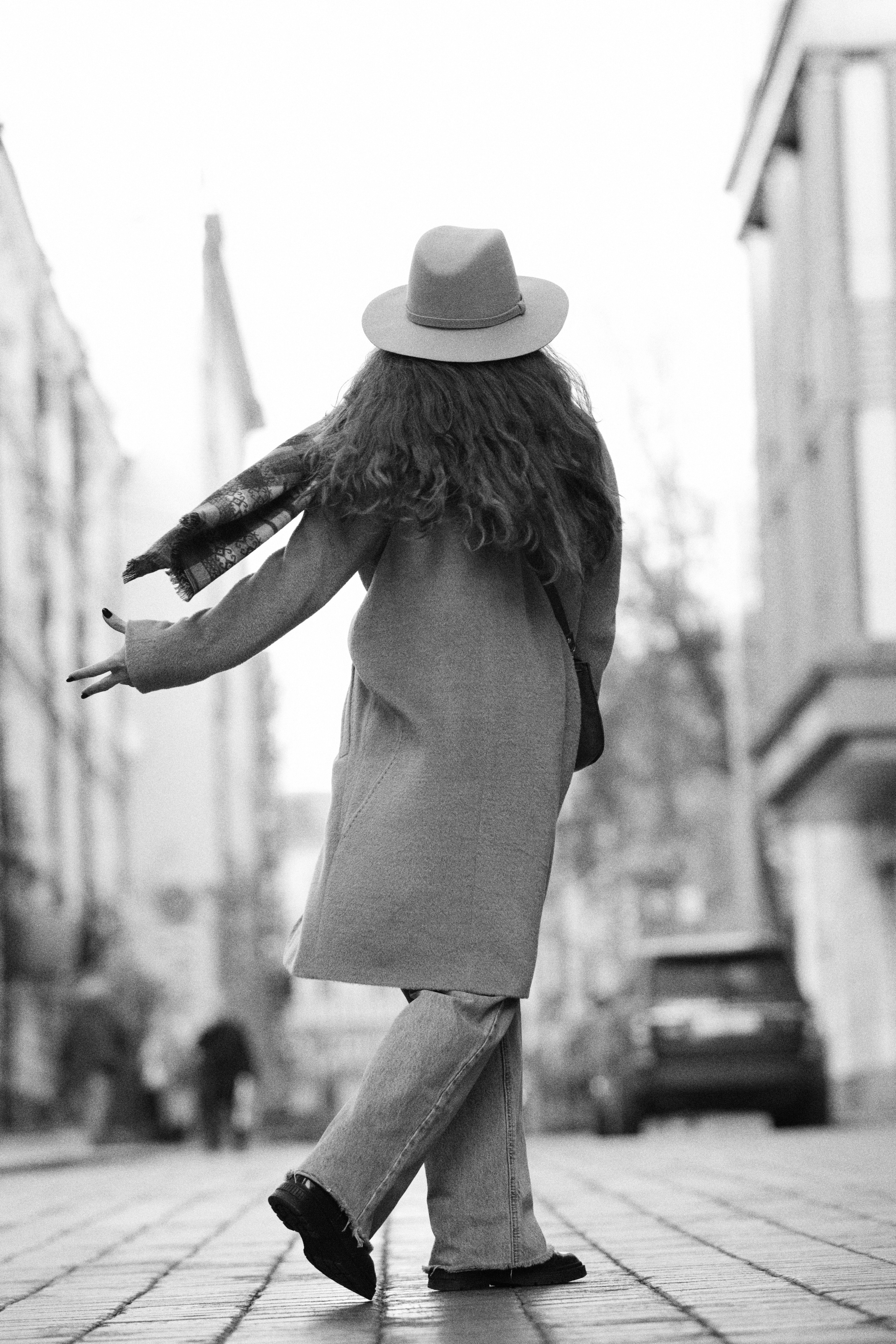 Фотосессия красивой женщины на Патриарших. Елена Павленко. Фотограф. Москва