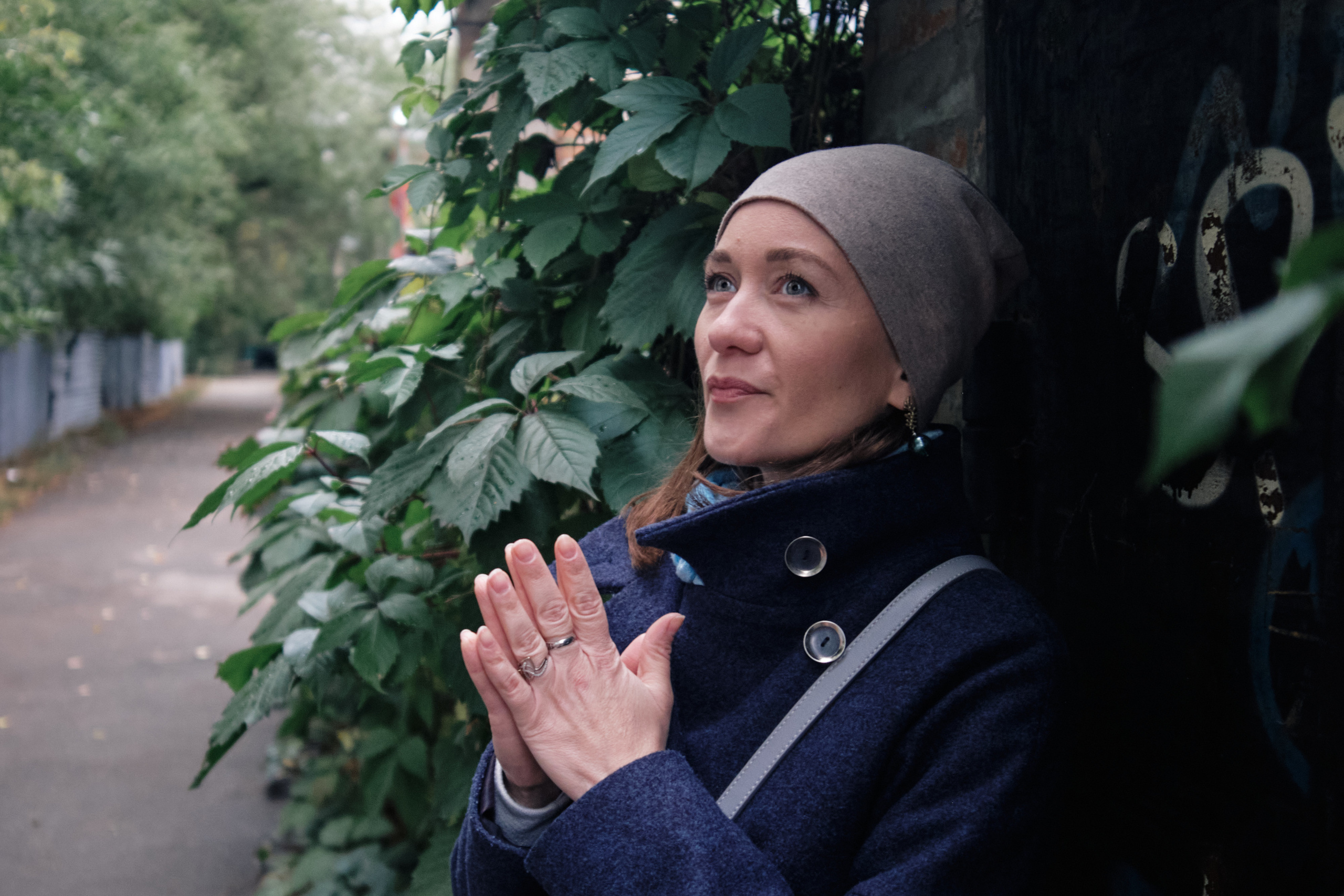 Фотосессия осенью на улицах старого города Жуковский. Елена Павленко. Фотограф. Москва