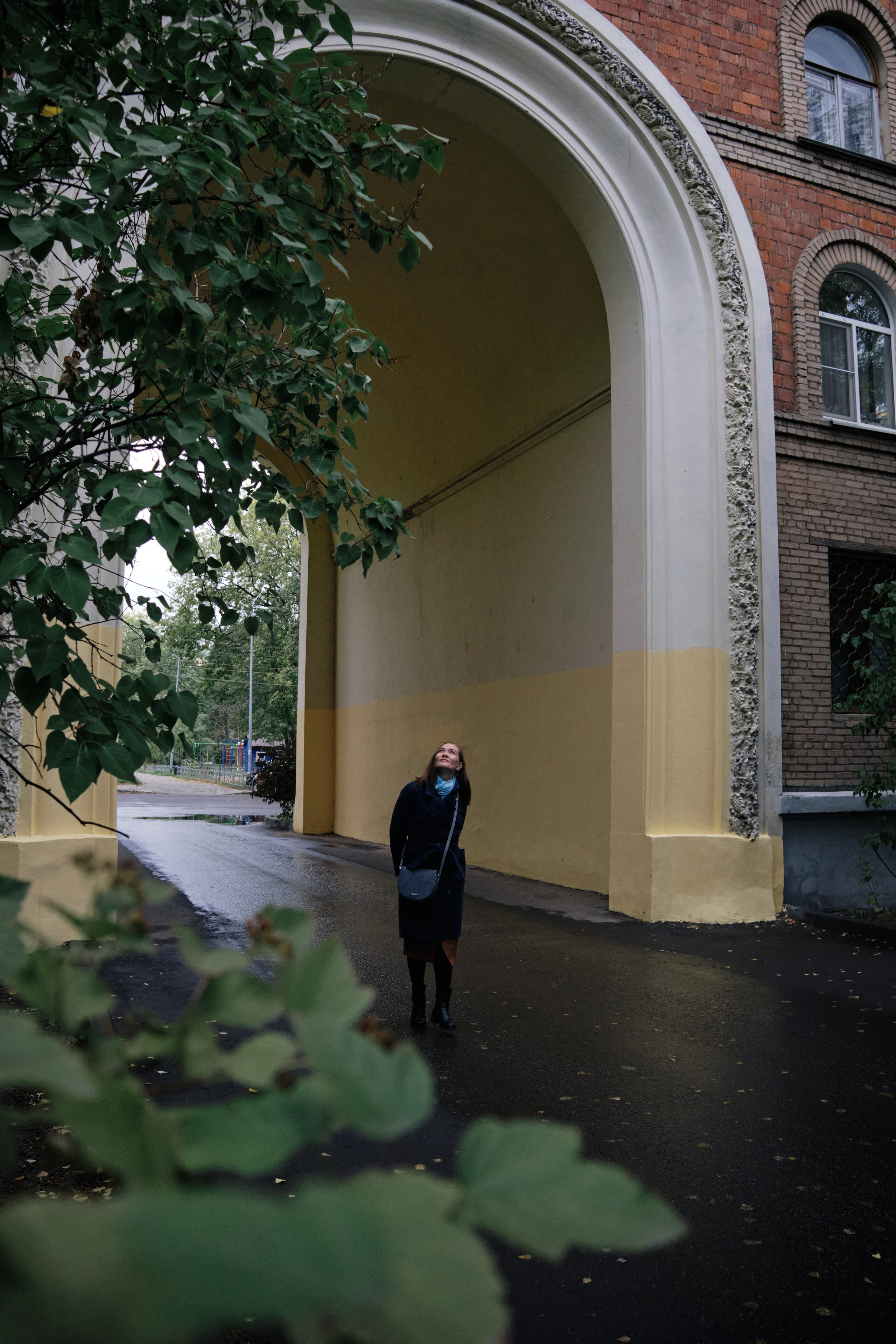 Фотосессия осенью на улицах старого города Жуковский. Елена Павленко. Фотограф. Москва