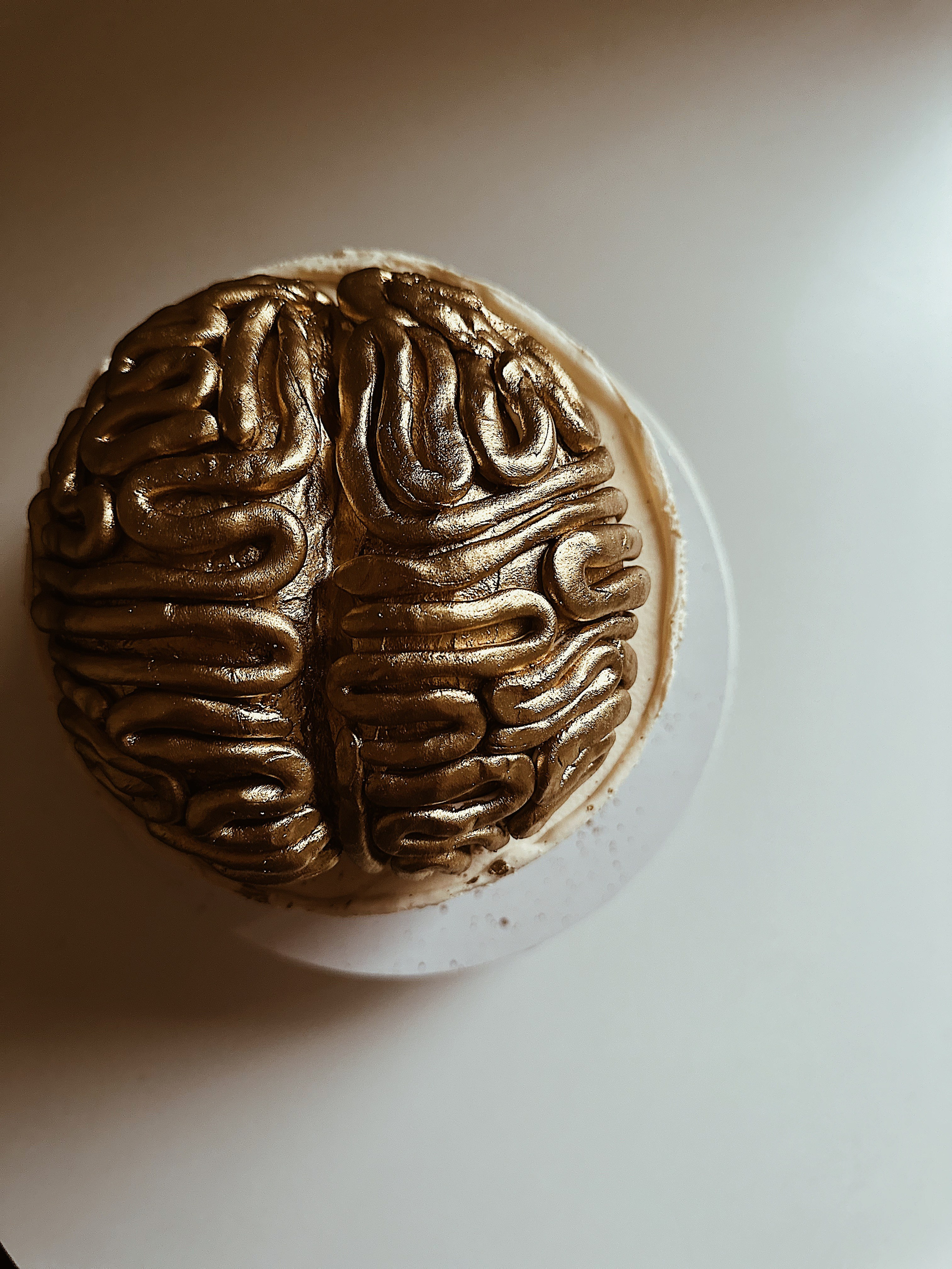 Торт Золотой мозг. Арт-кондитер в Москве Маша Шафран