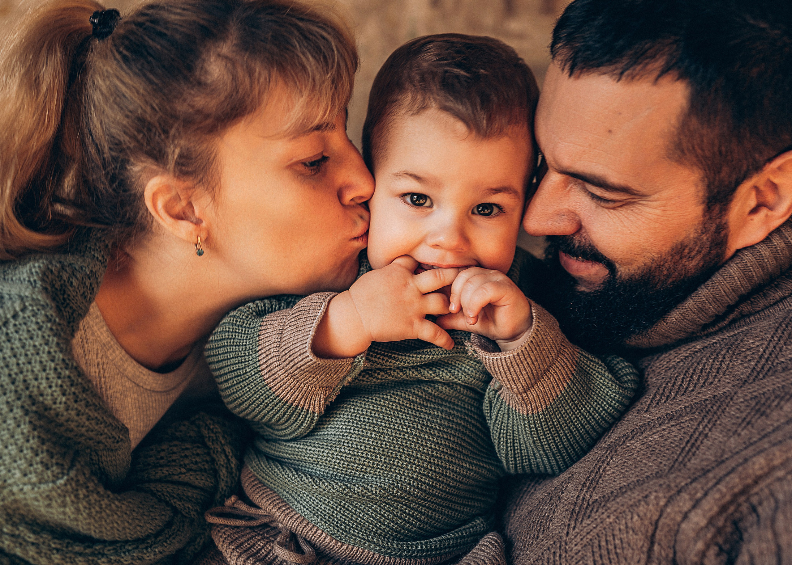 Оля, Леша и Димулька. Семейный фотограф В Москве Александра Дейкун