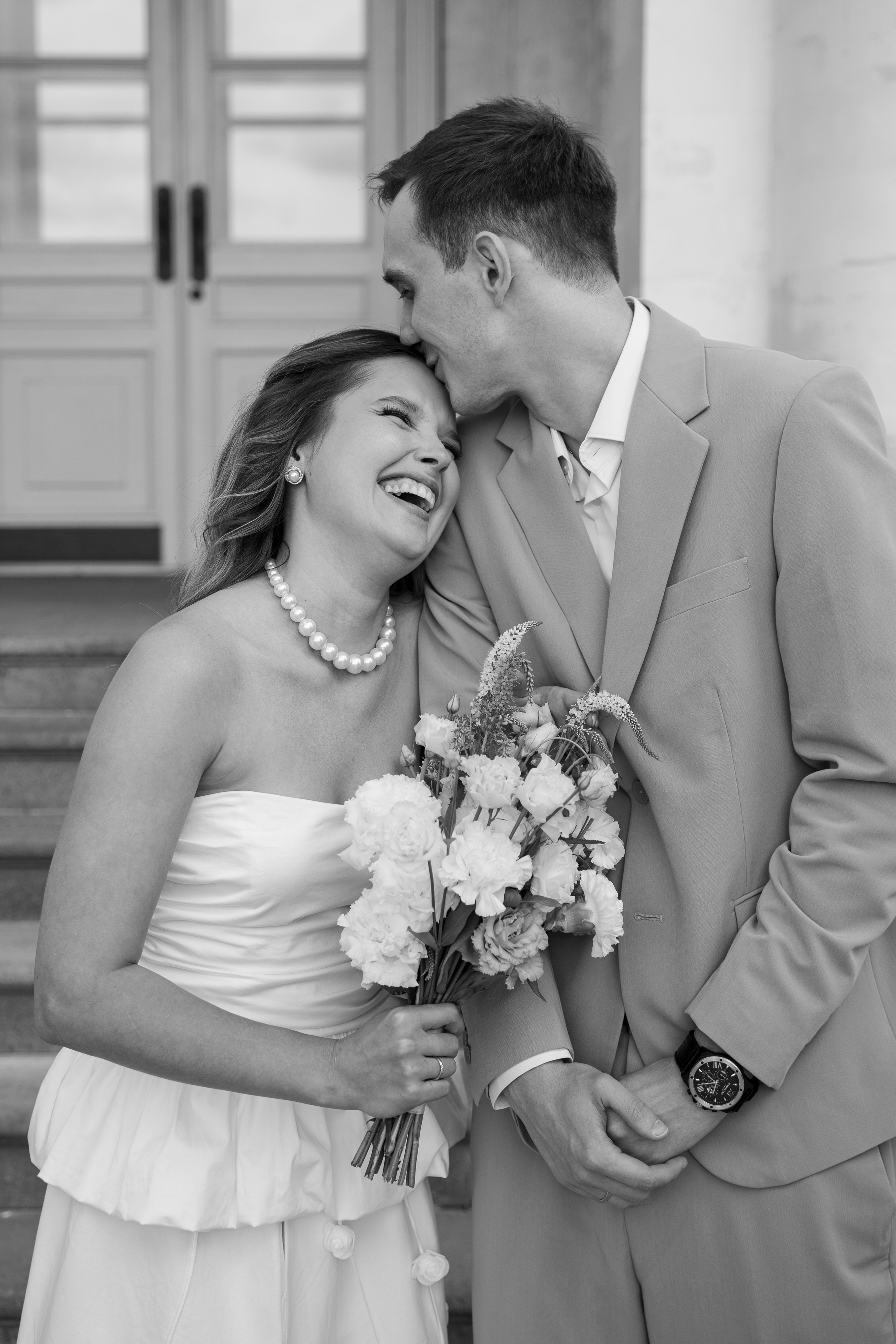 Елена и Владимир. Камерная свадьба в кафе «Рябчик»