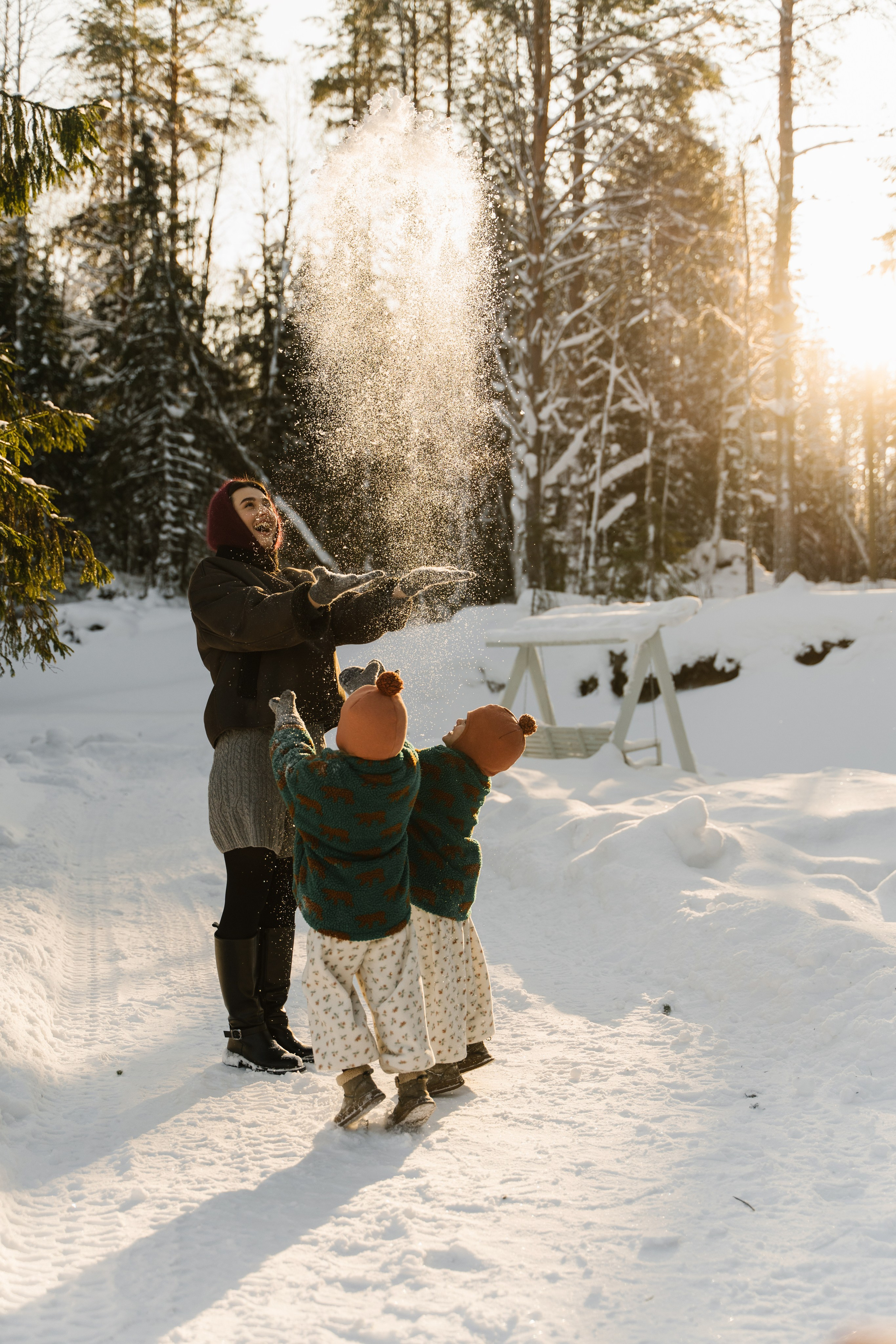 Мия, Луна и мама Лина. Свадебный и семейный фотограф в Новосибирске Светлана Варутина
