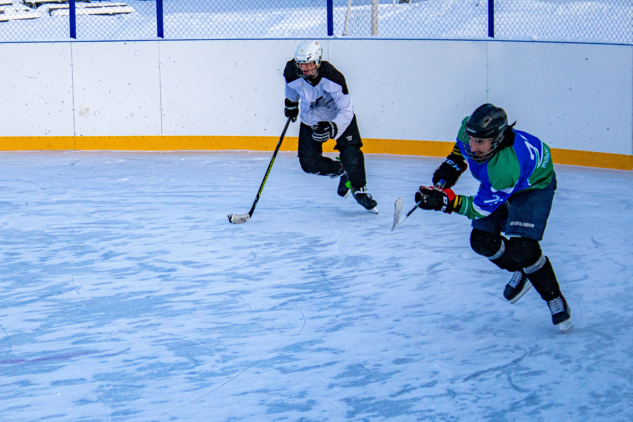 Хоккей г.п Атиг-г.п Дружинино