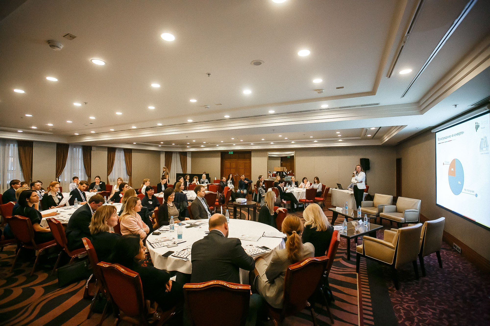 Конференция в «CORINTHIA». Рабочая сторона — бизнес портрет и репортаж в Санкт-Петербурге