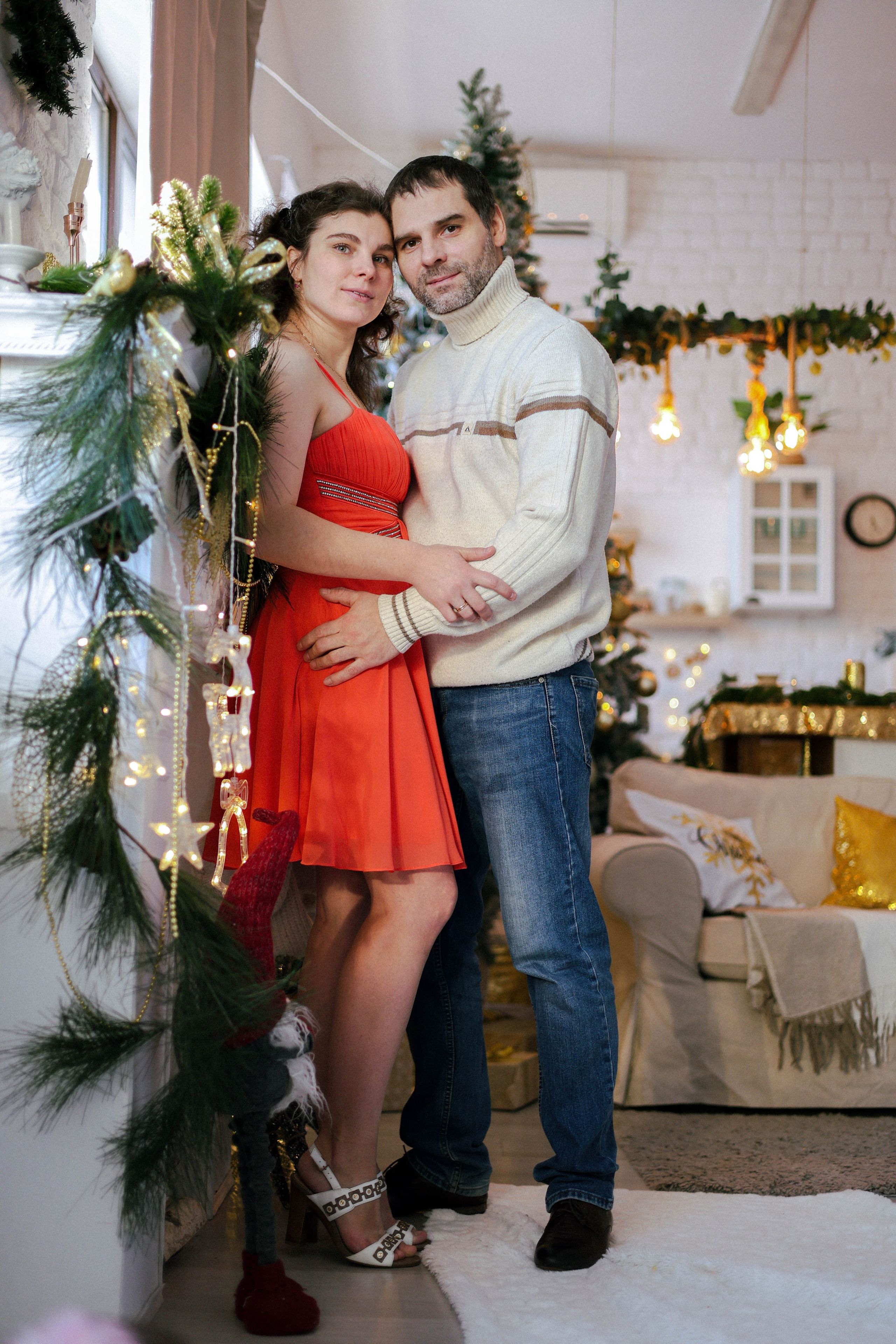 Новогодняя история «Нелля и ее семья». Фотограф в Москве Анастасия Калинина