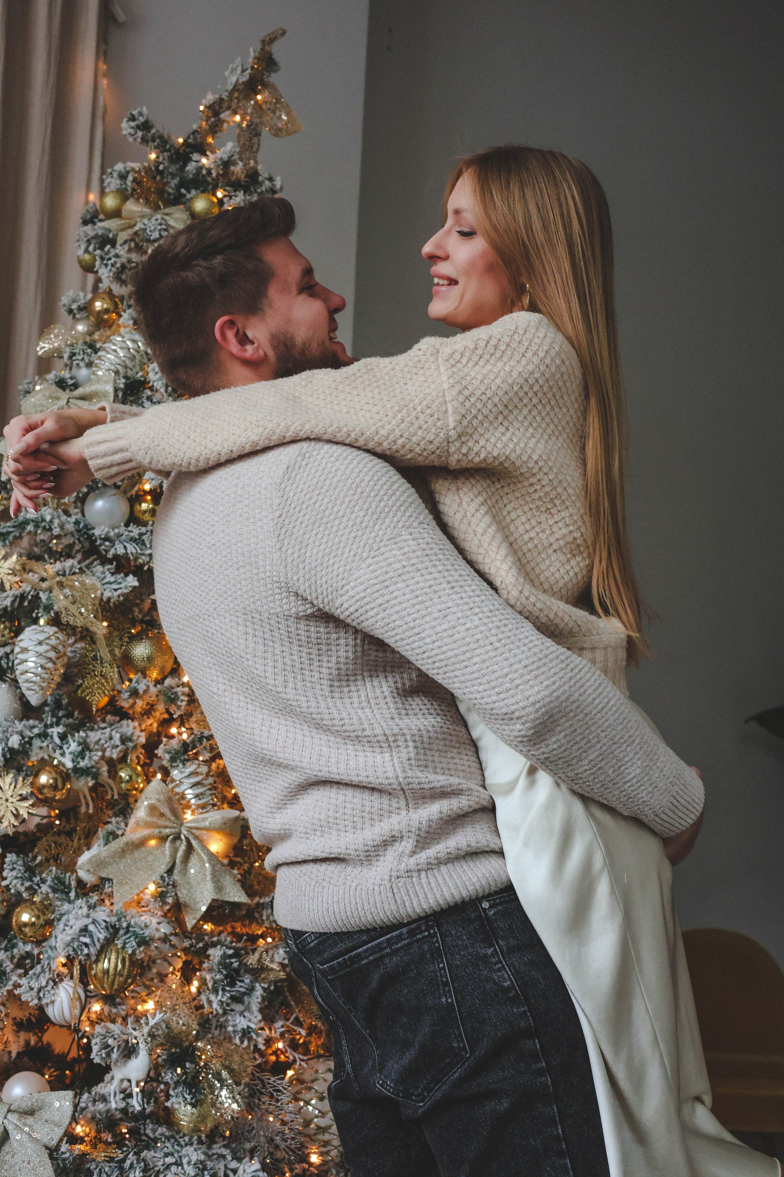 Новогодняя история «Кира и ее семья». Фотограф в Москве Анастасия Калинина