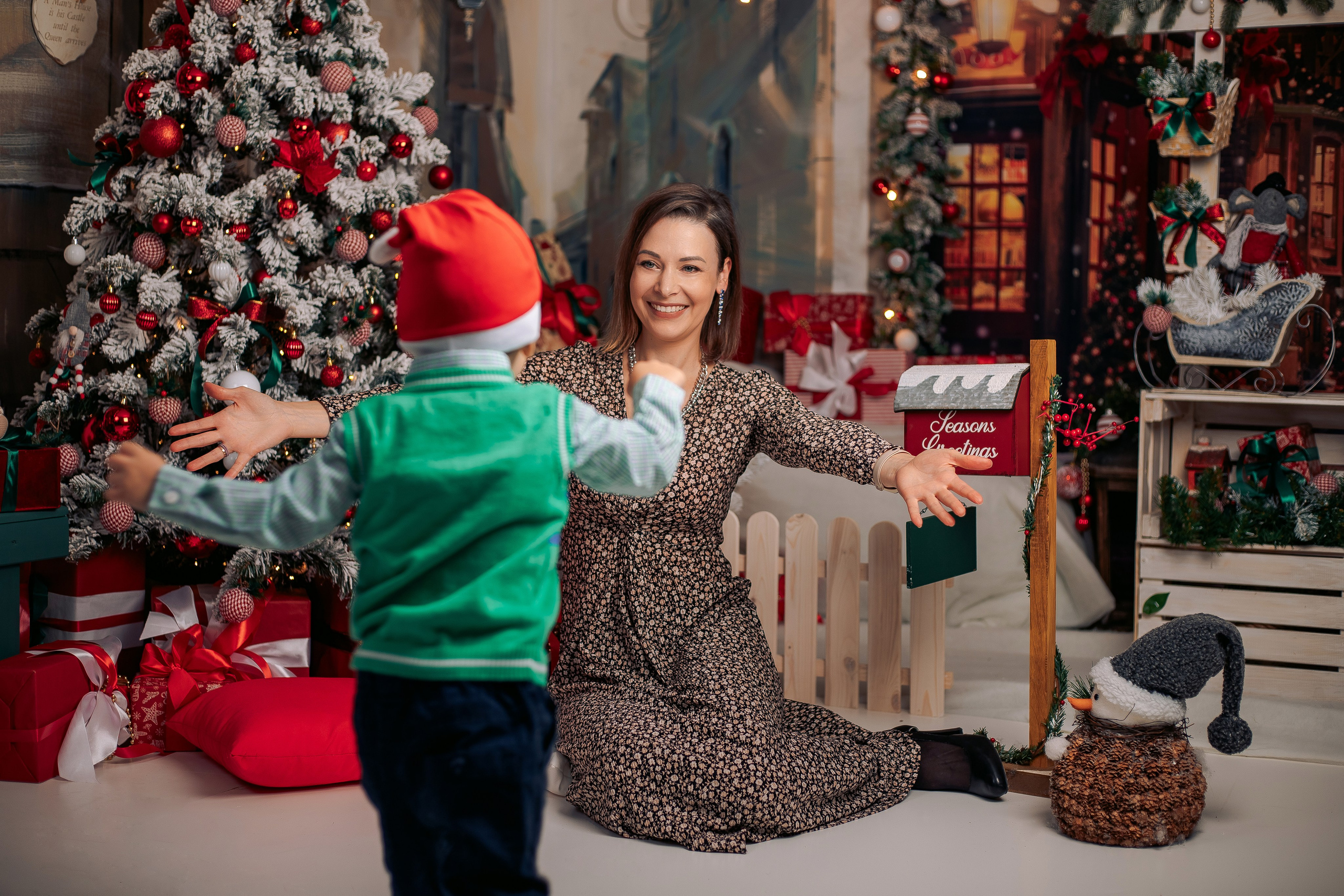Новогодняя фотосессия фотодень спб с кроликами. Фотограф в Санкт-Петербурге, Анна Скворцова