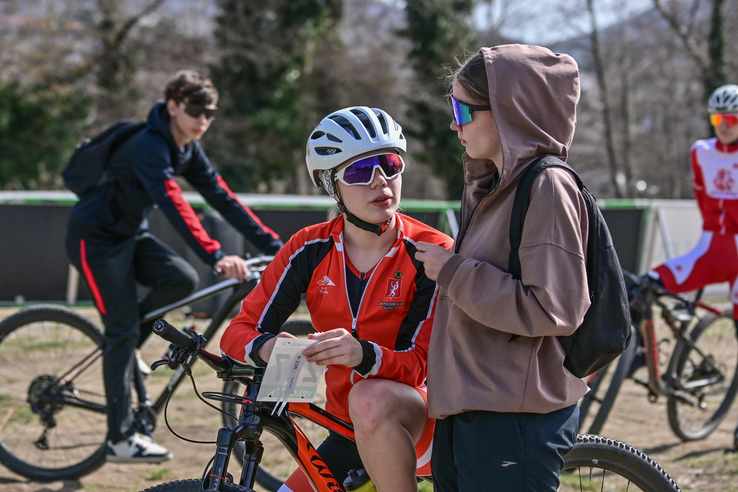 Маунтинбайк, кросс-кантри в Архипо-Осиповке 16 марта 2025. Спортивный фотограф, фотожурналист Павел Ларькин