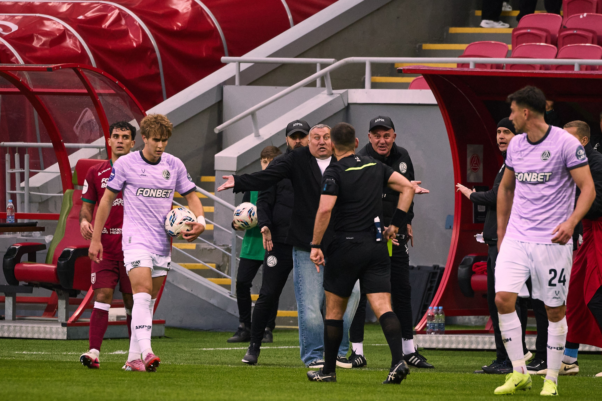 Футбольный матч Рубин — Акрон. Simpleand1