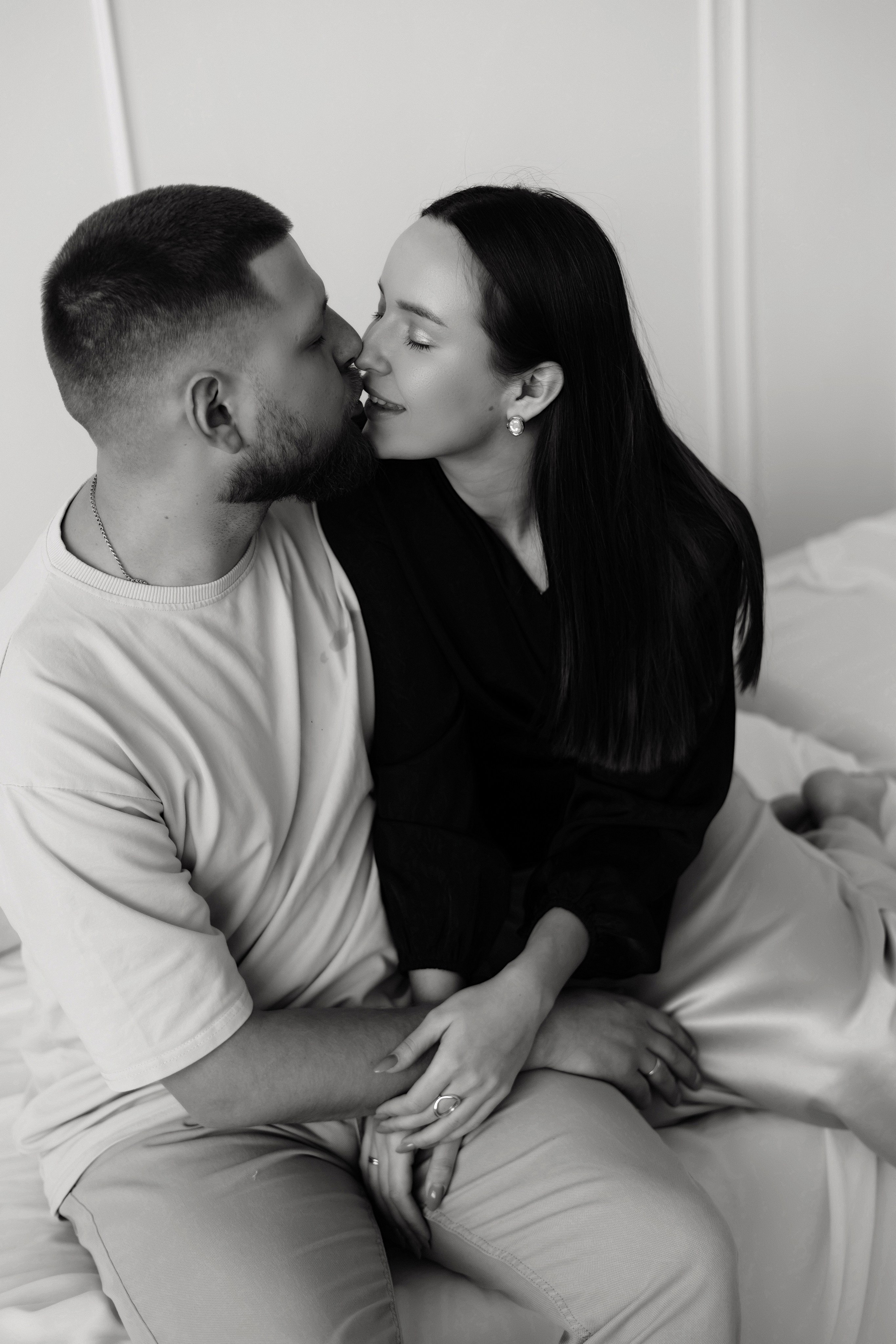 Арсений с мамой и папой. Фотограф в Кемерово Миллер Анна