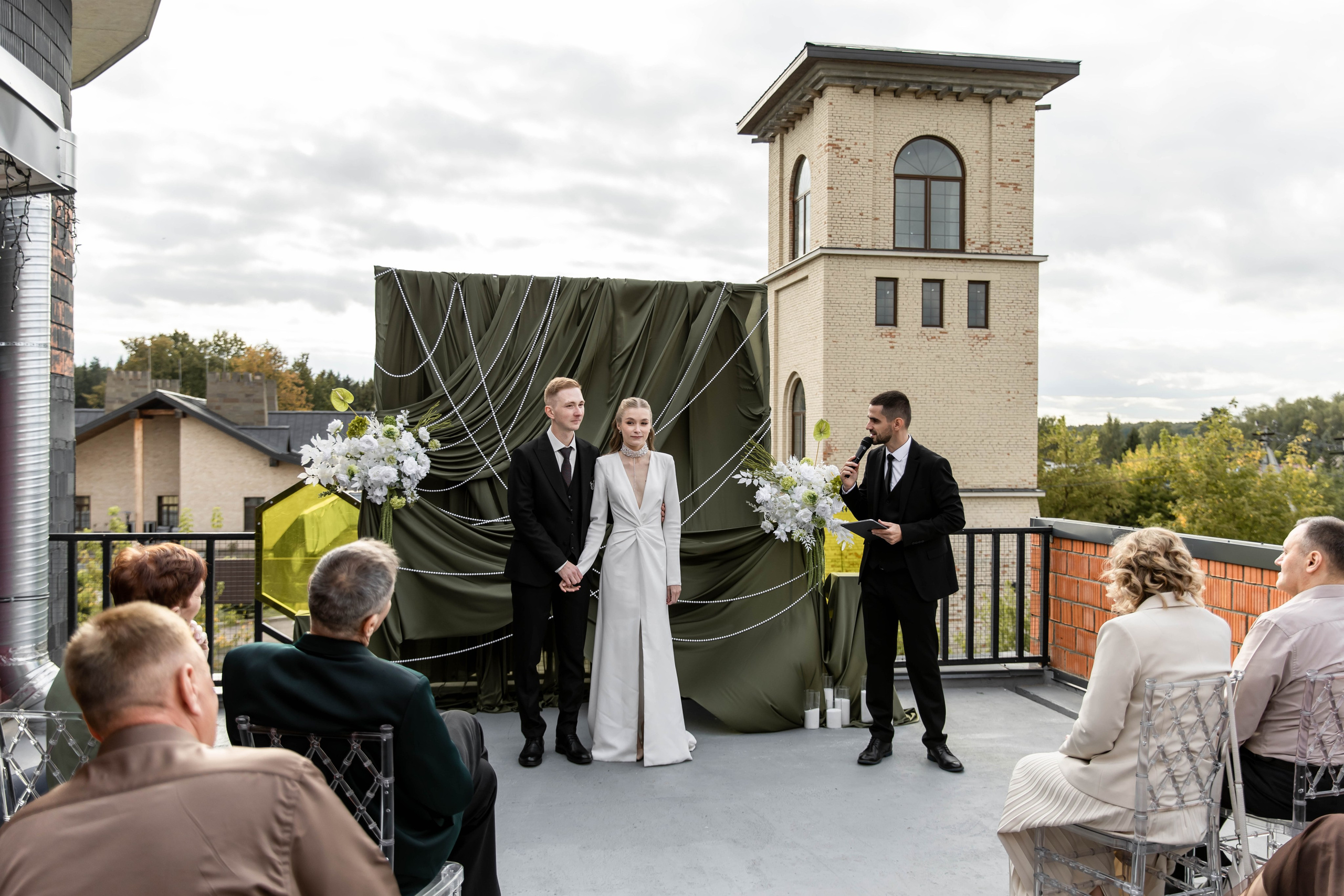 Выездная регистрация + Барвиха + банкет. Свадебный и семейный фотограф в Москве Диана Левченко