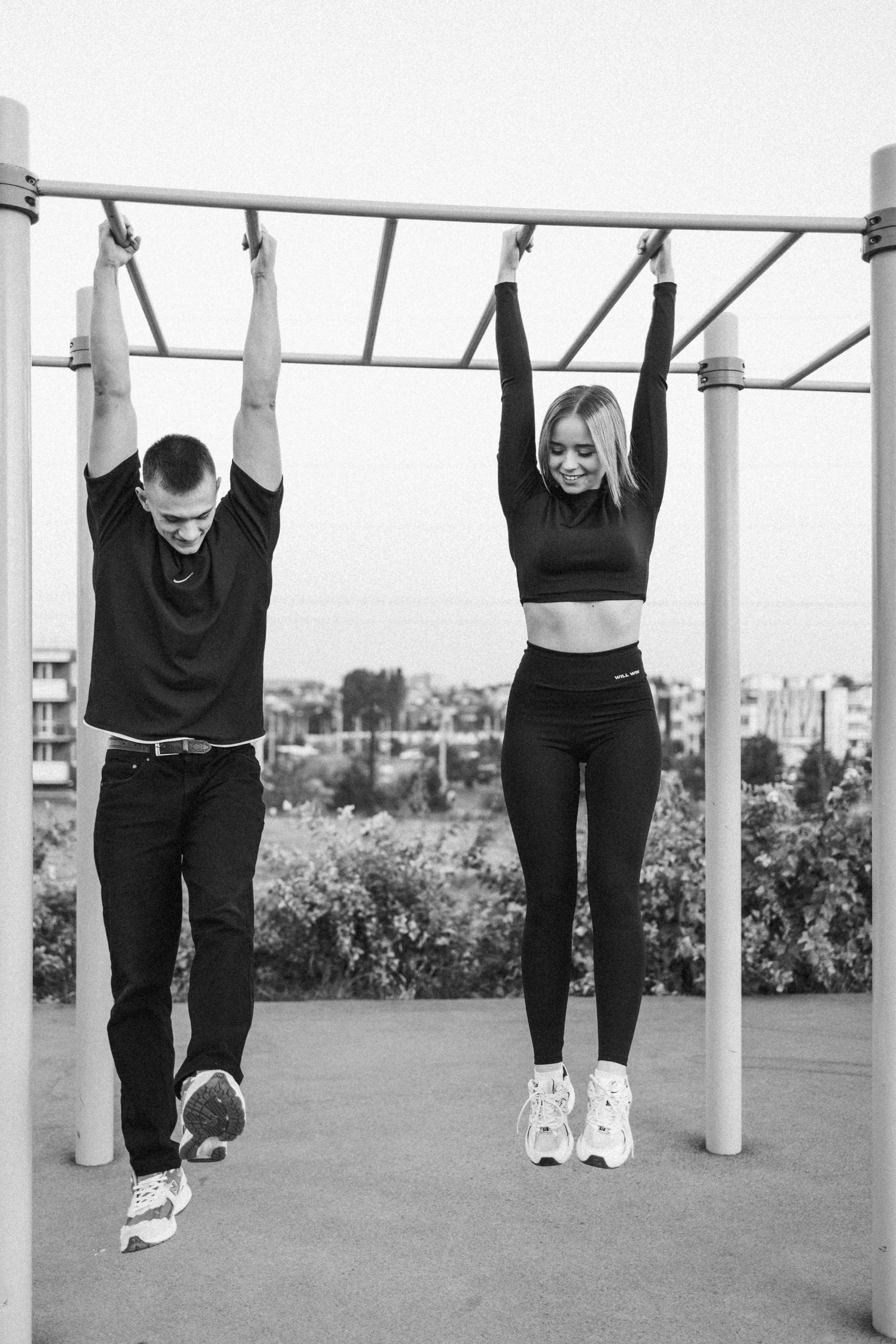 На спорт площадке (Настя+Игорь). Photograph Svetlana Volkova