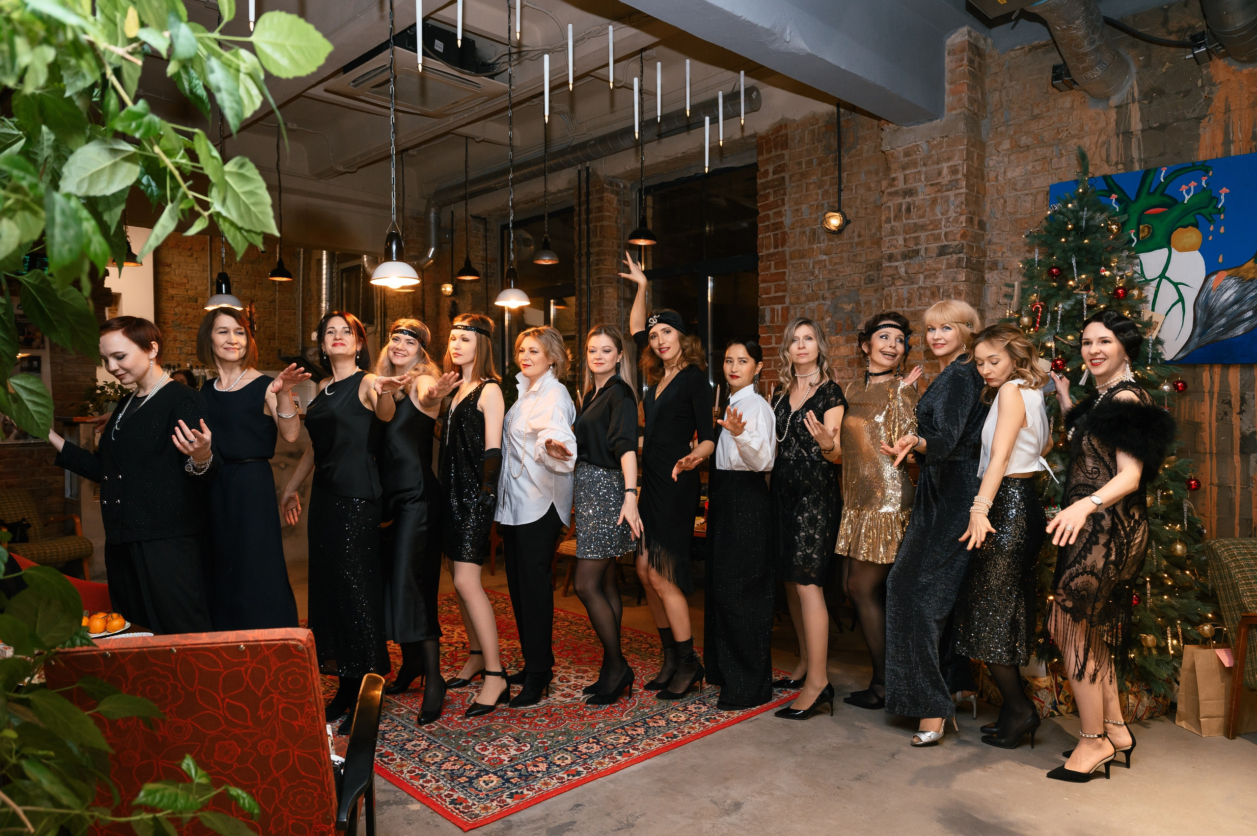 Корпоратив школы танцев в стиле «Мафия». Wedding and family photographer USA