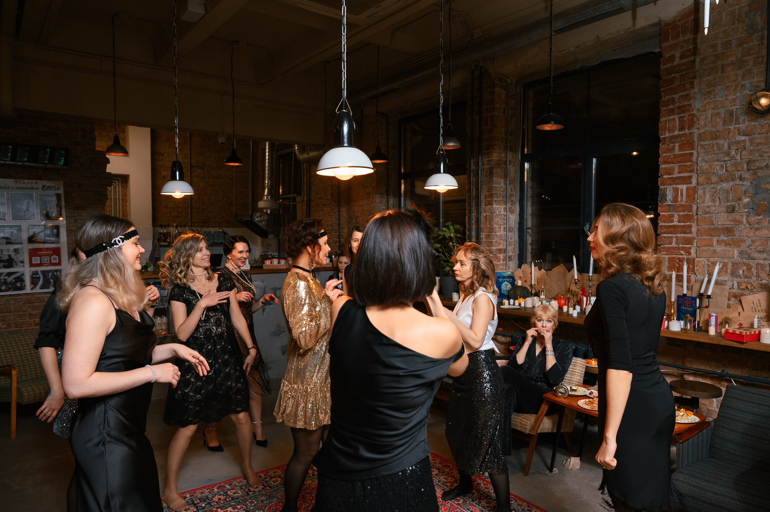 Корпоратив школы танцев в стиле «Мафия». Wedding and family photographer USA