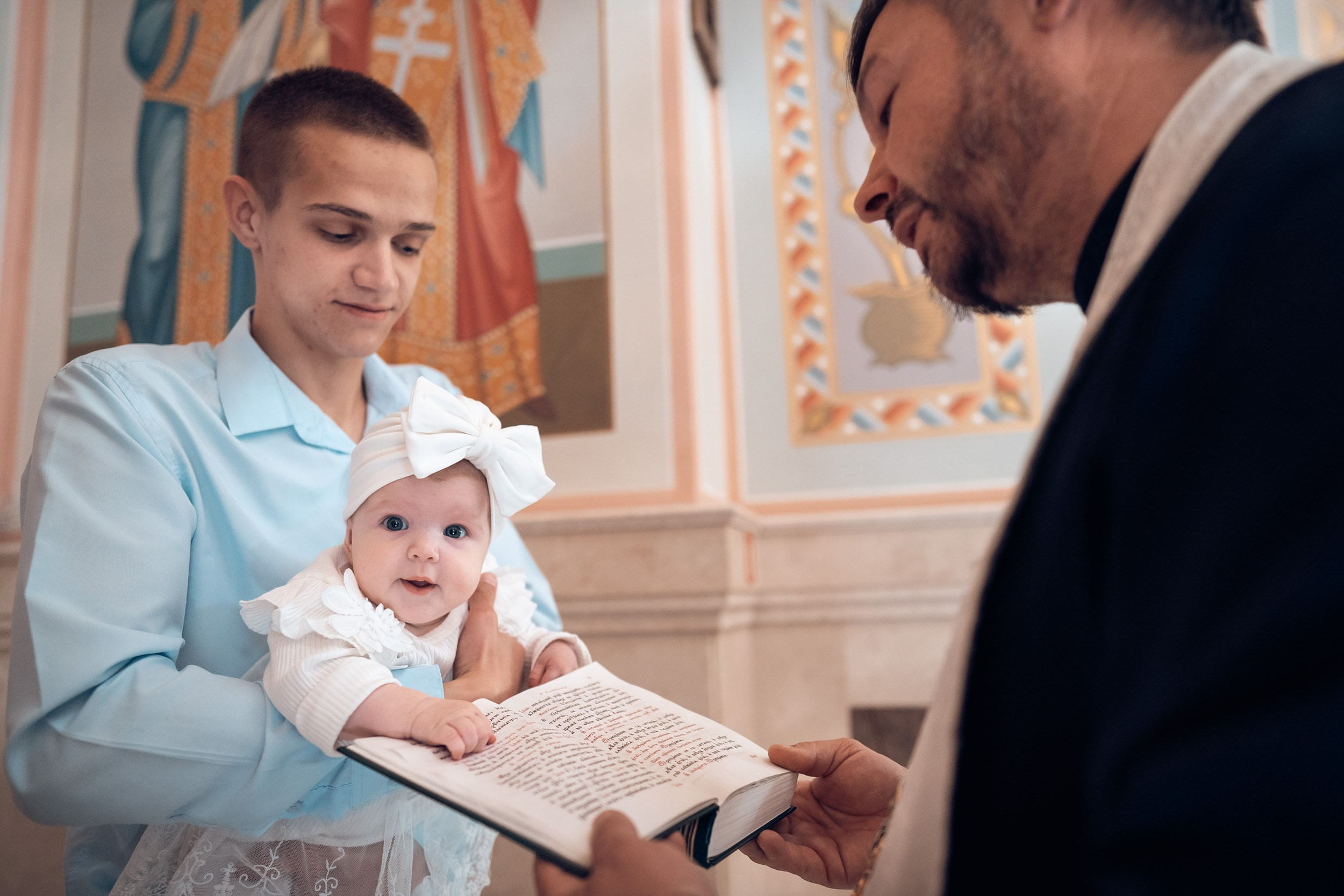 Крещение в Александро-Невском соборе Симферополь. Церковный фотограф Севастополь