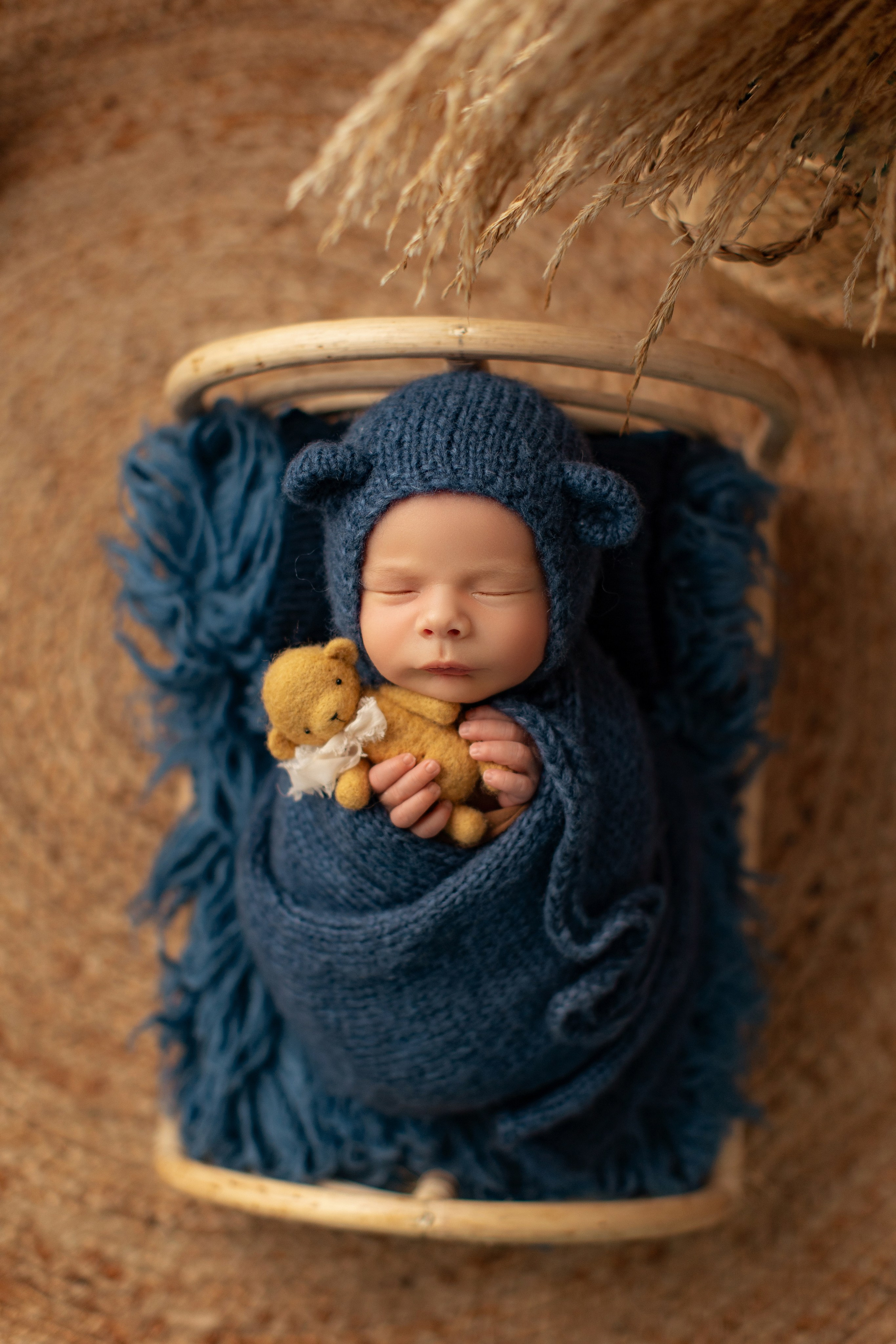 Deep blue. Фотограф новорожденных, семейный фотограф в Санкт-Петербурге