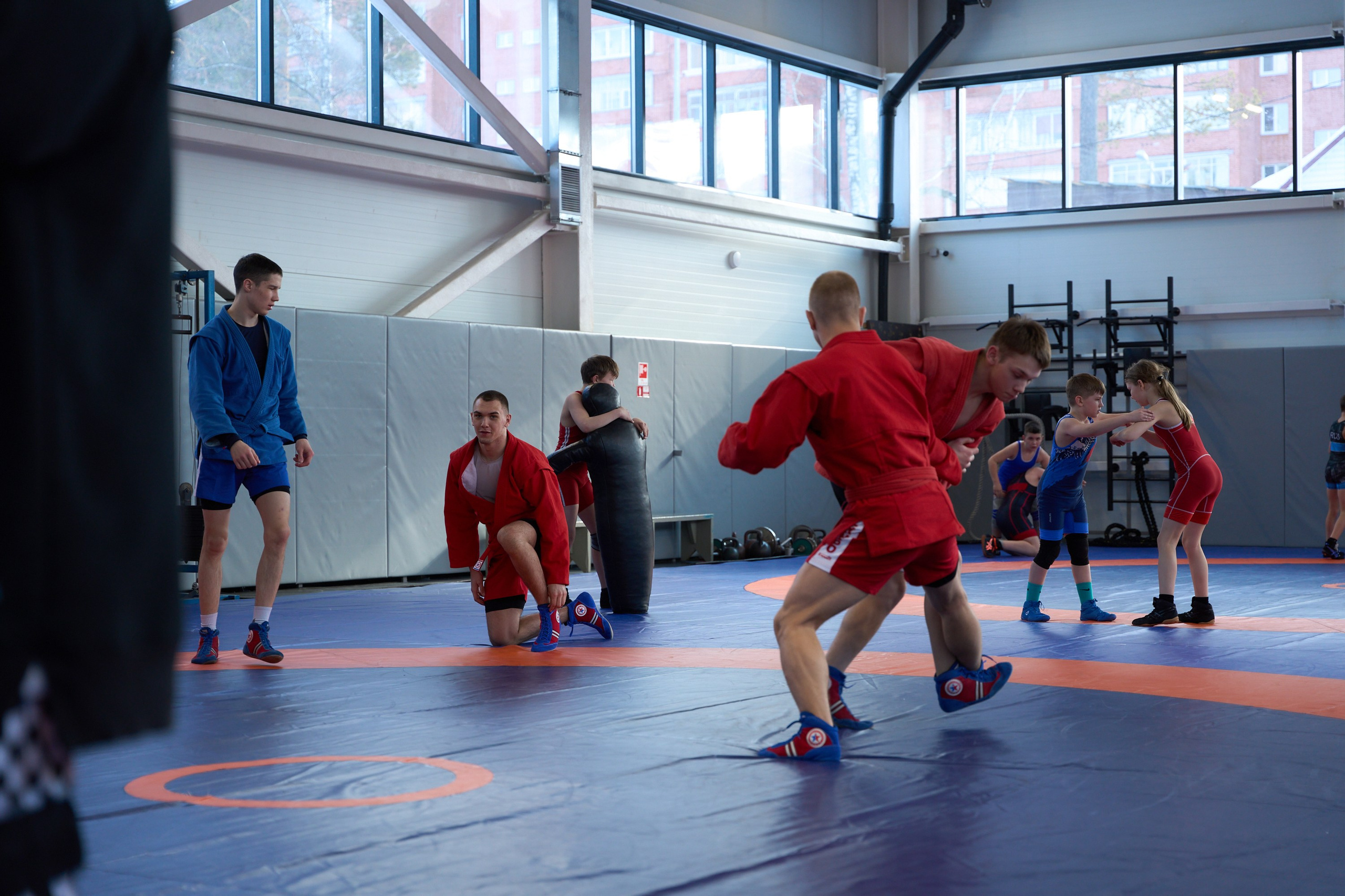 Открытие центров спортивных единоборств «Сокол» Красноярск/Дивногорск. Александр Сазонов Красноярск