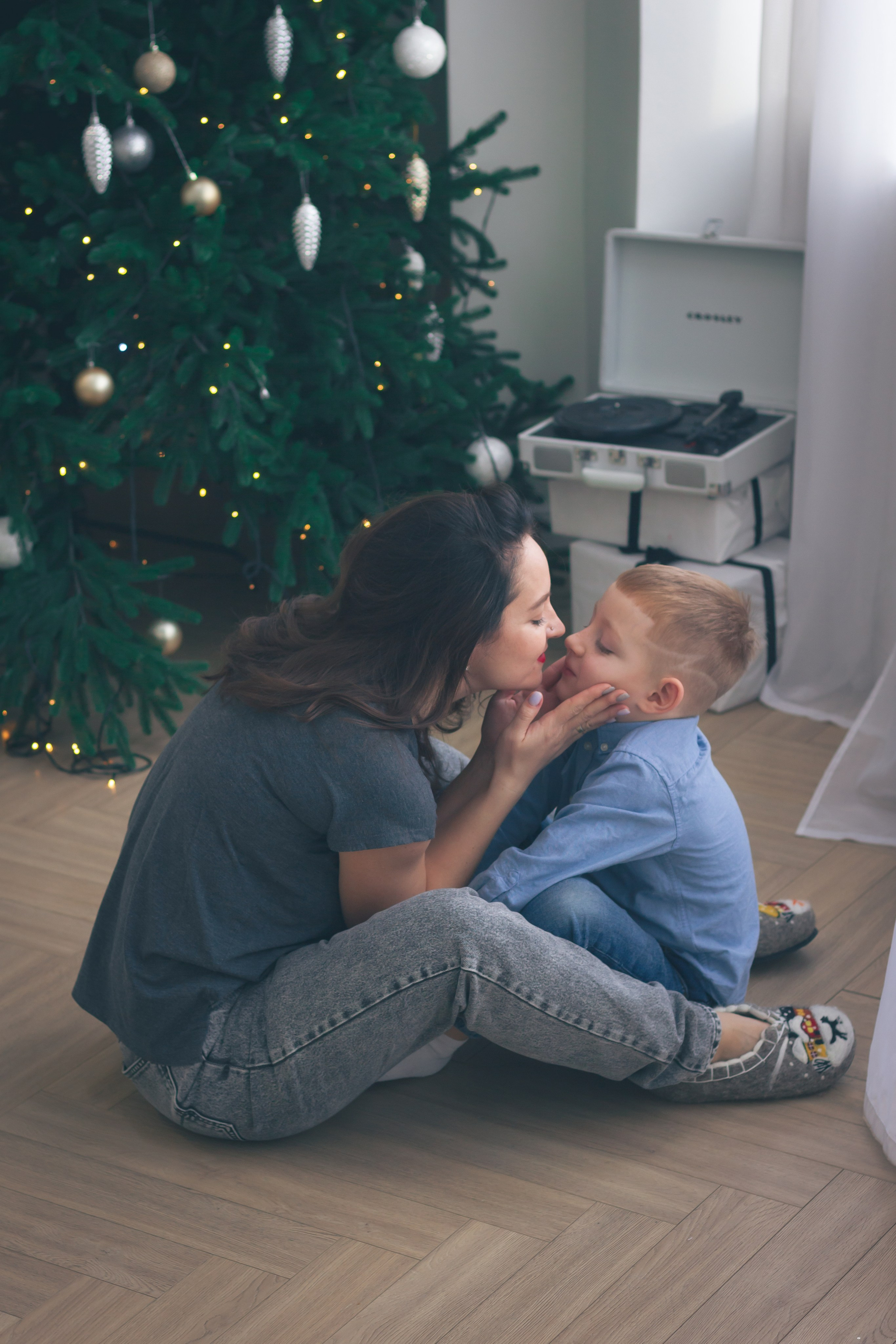 Новогодняя фотосессия в студии. Фотограф Зеленоград Москва