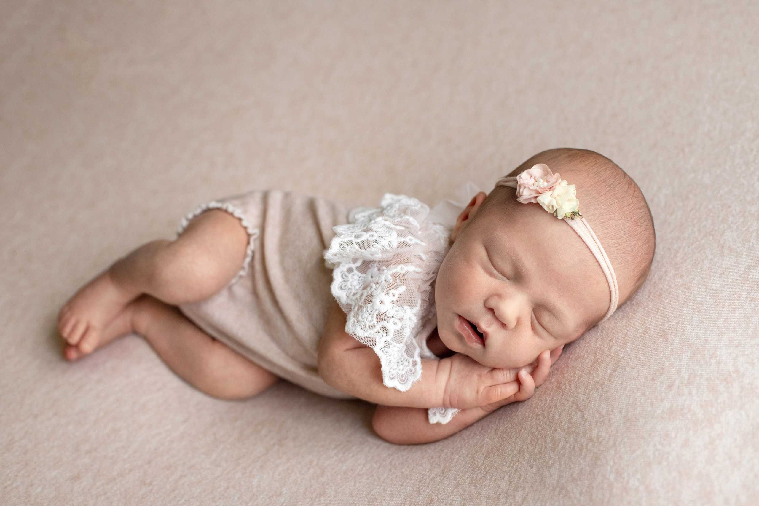 Анастасия до/после. Фотограф новорожденных в Екатеринбурге Татьяна Продан