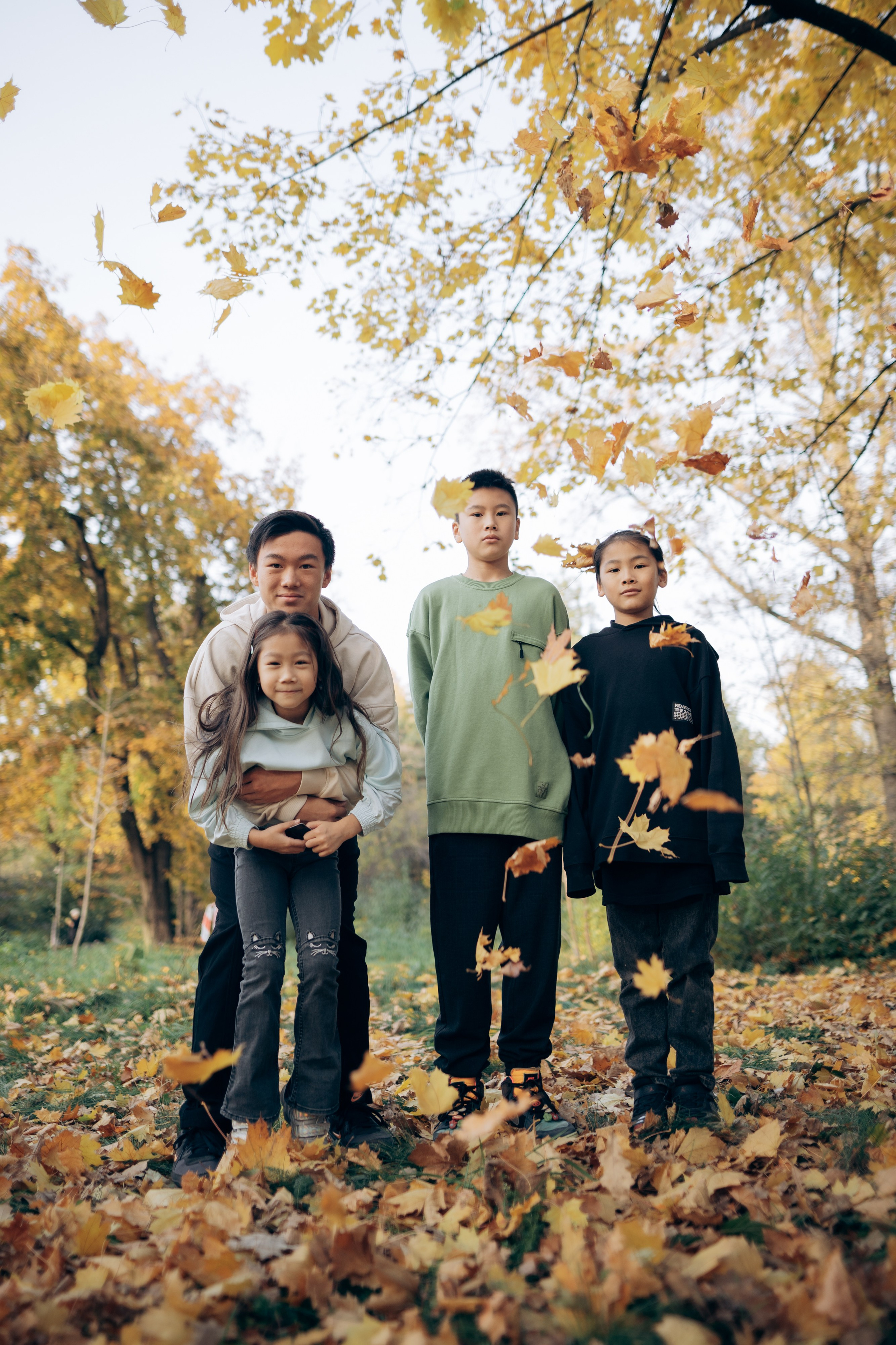 Дружная семья. Фотограф в Алматы Чалова Нафиса